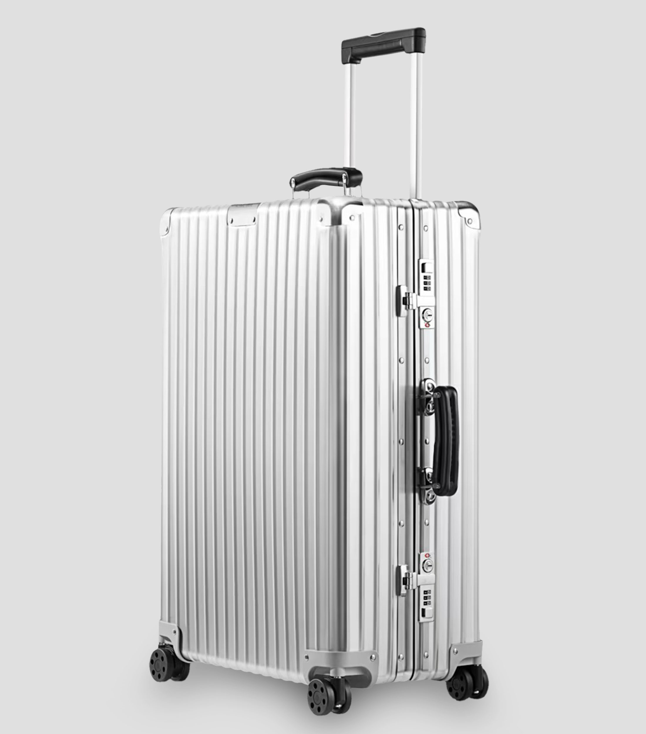 Maleta de viaje Classic Check-in plateado