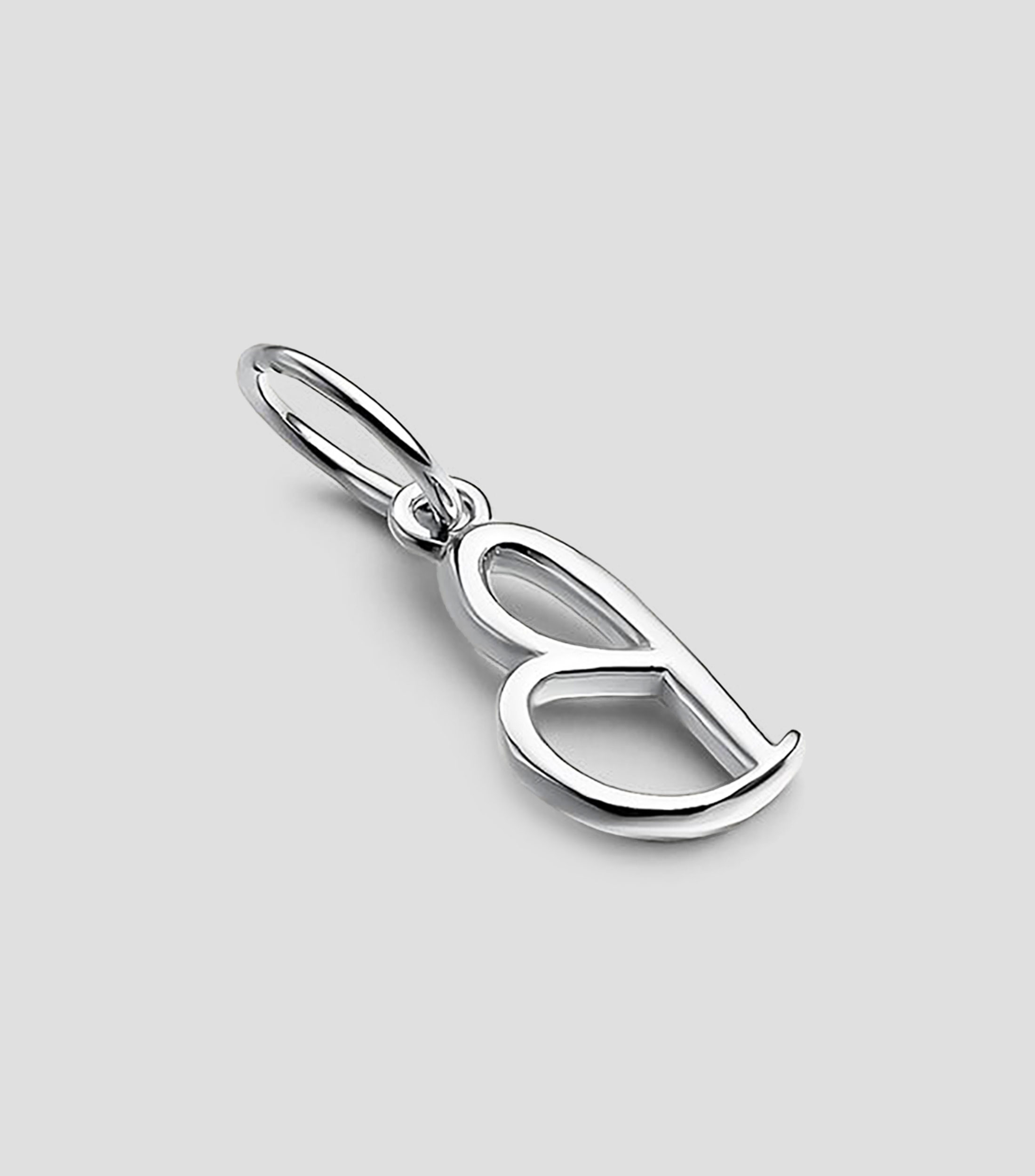 Charm en plata .925 inicial B Yo Me Mi Mujer