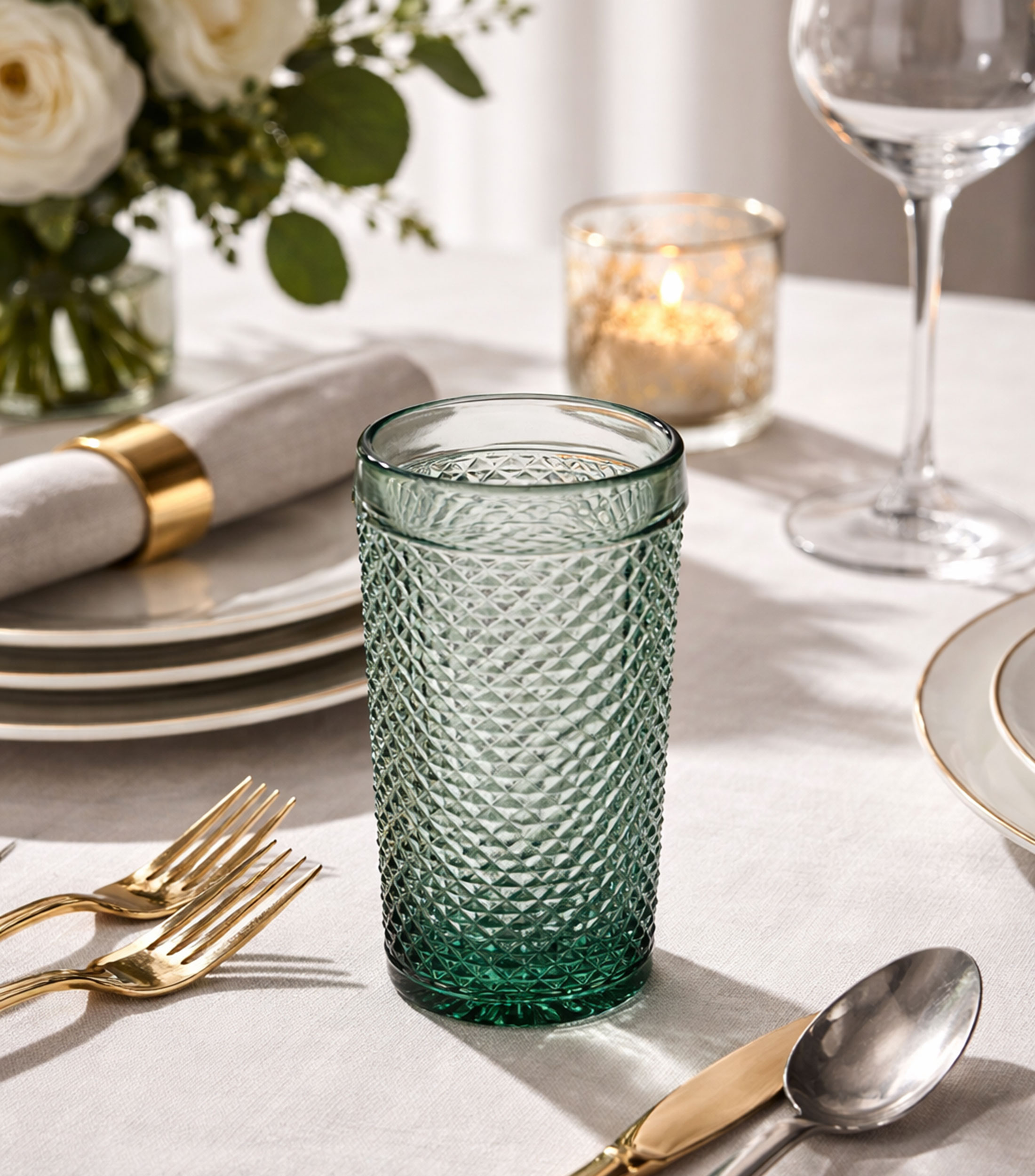 Pack 4 Vasos B Verde Menta Bicos