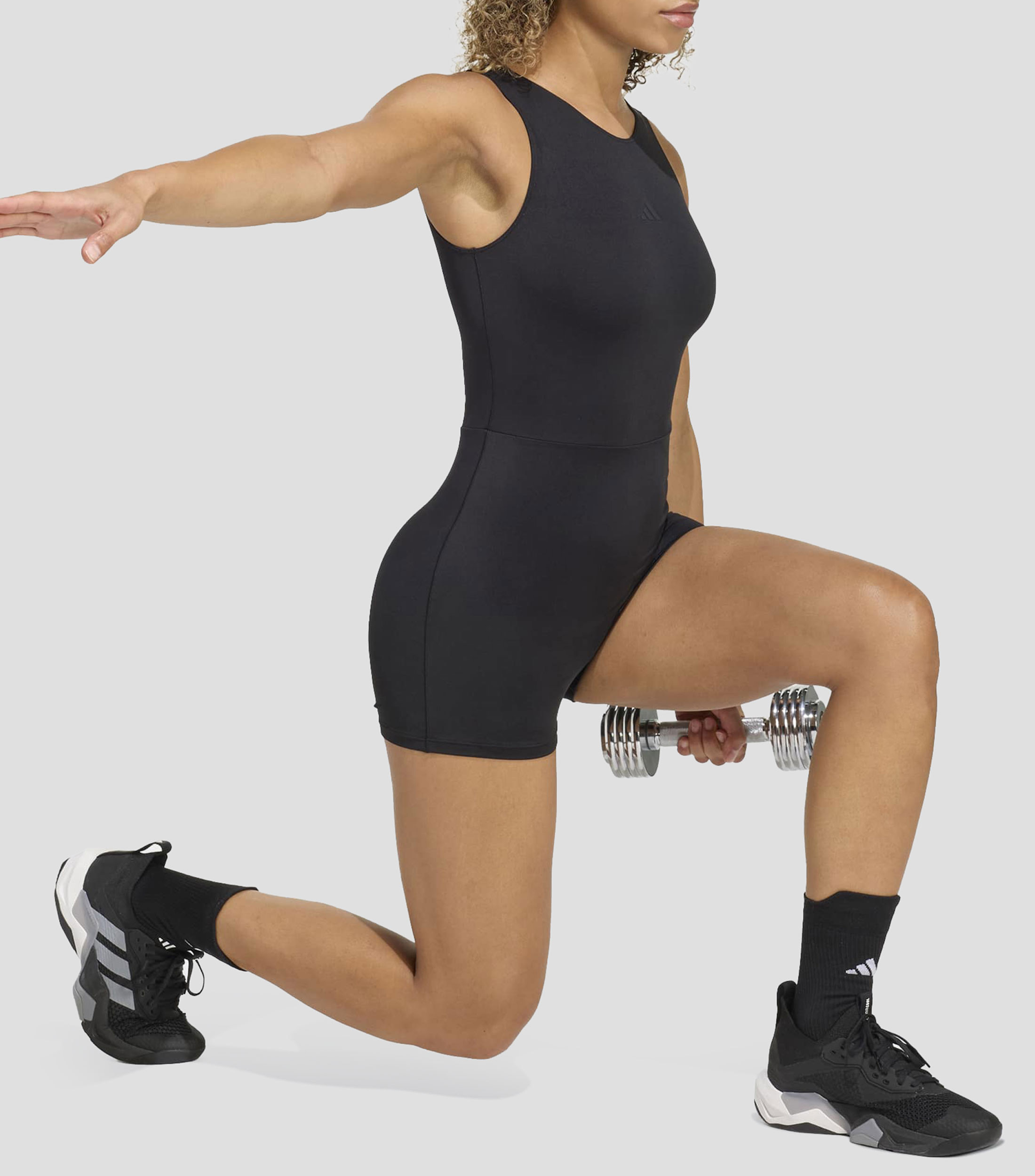 Body para yoga Puremotion Short Onesies Mujer