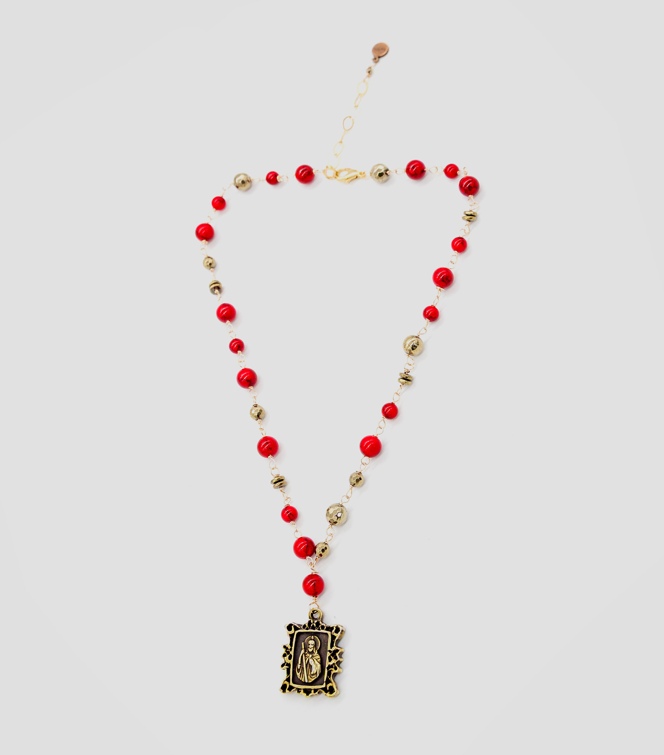 Collar con piedras Mujer
