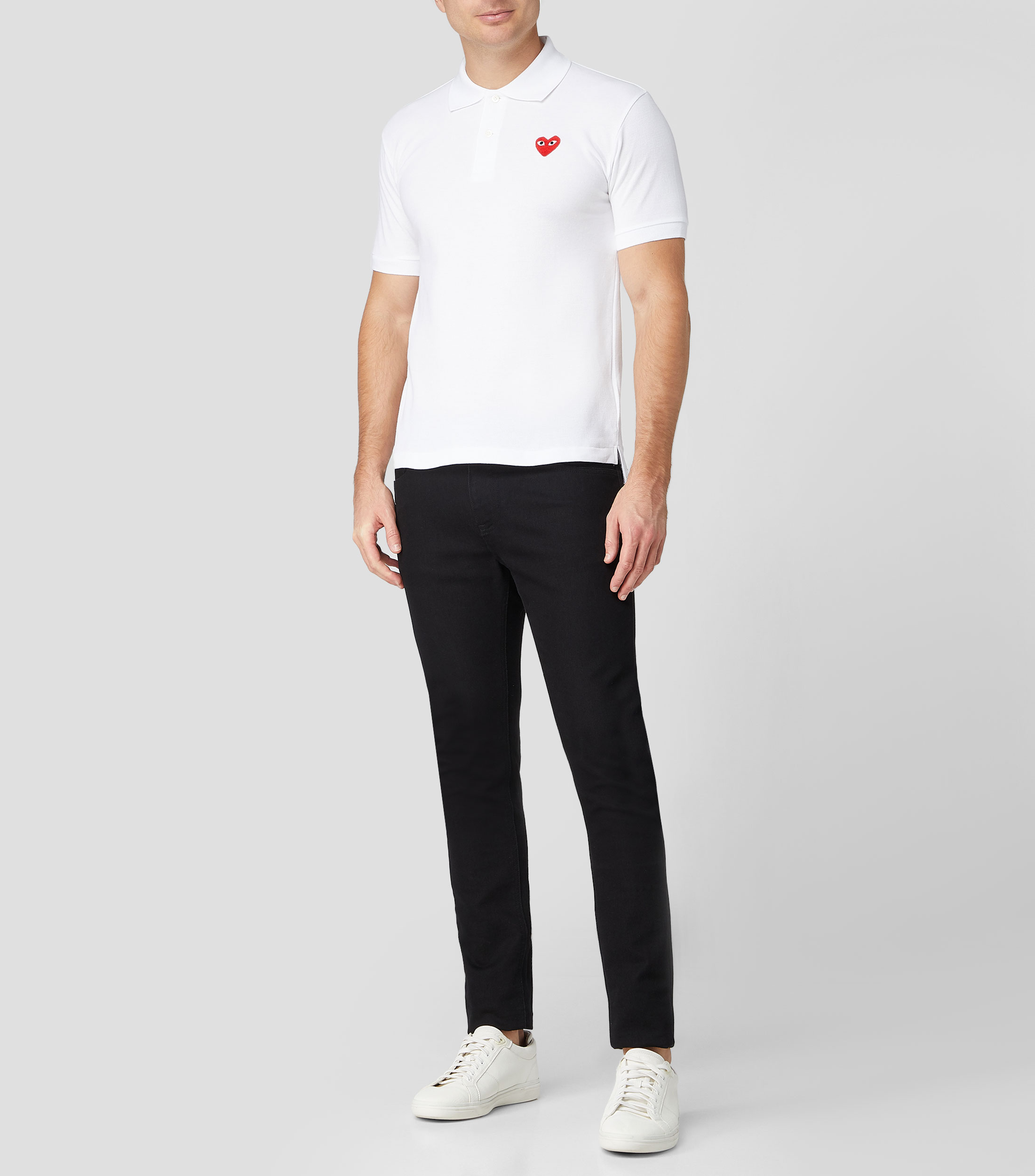 Playera Tipo Polo Manga Corta Hombre