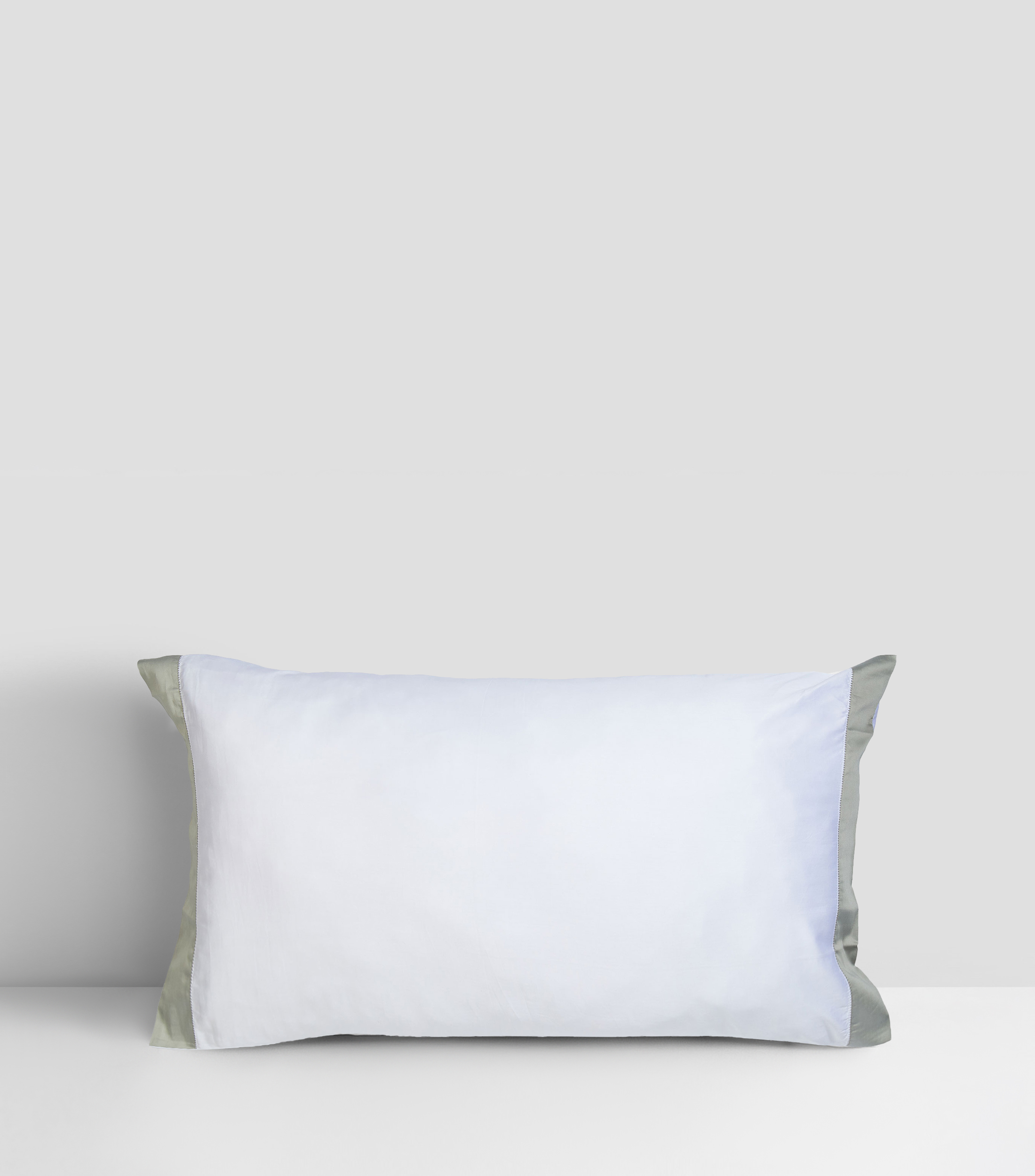 Funda para Almohada King Size en algodon Landon blanco