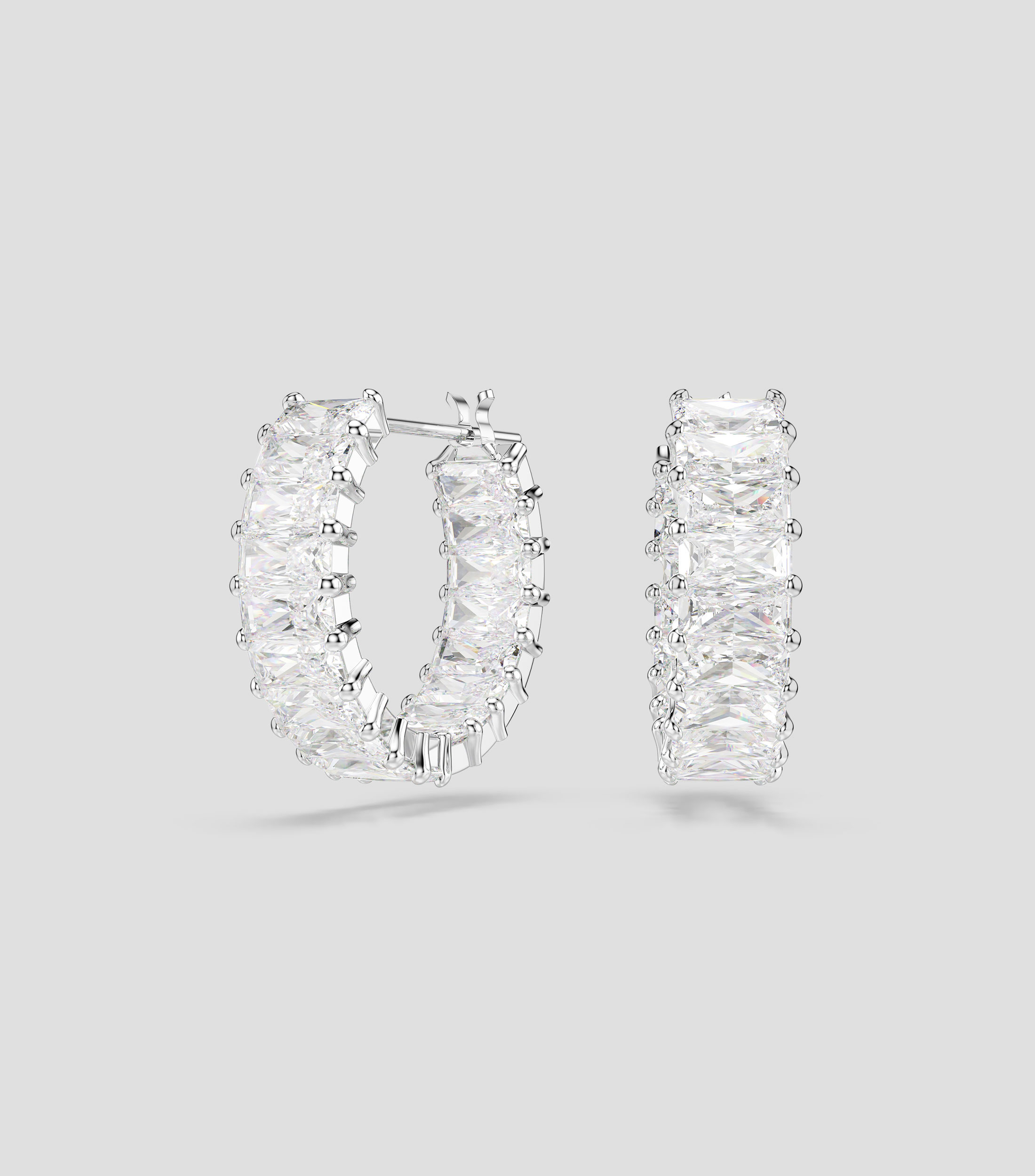 Aretes con zirconia Unisex