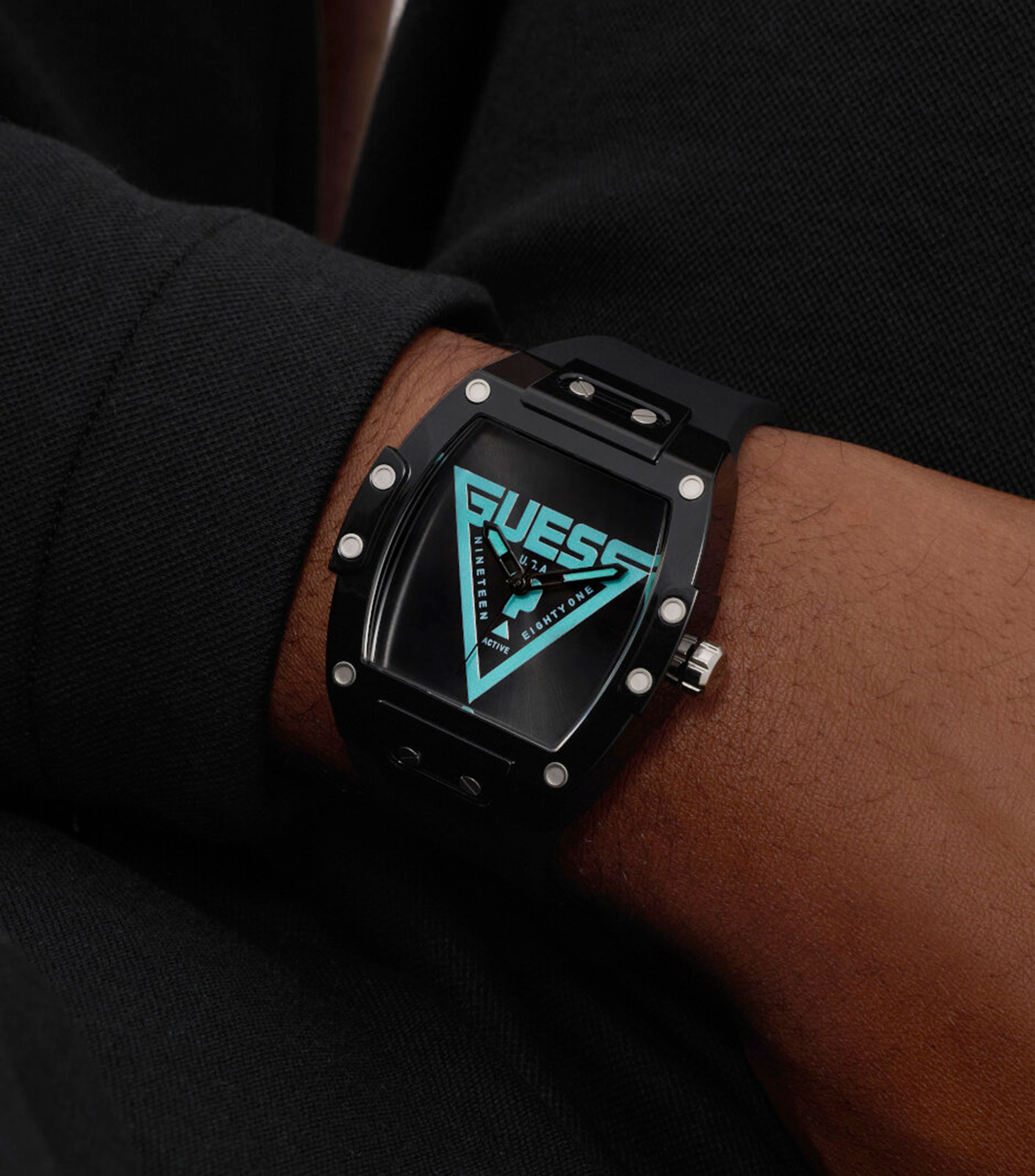 Reloj para Hombre Phoenix casual negro/azul