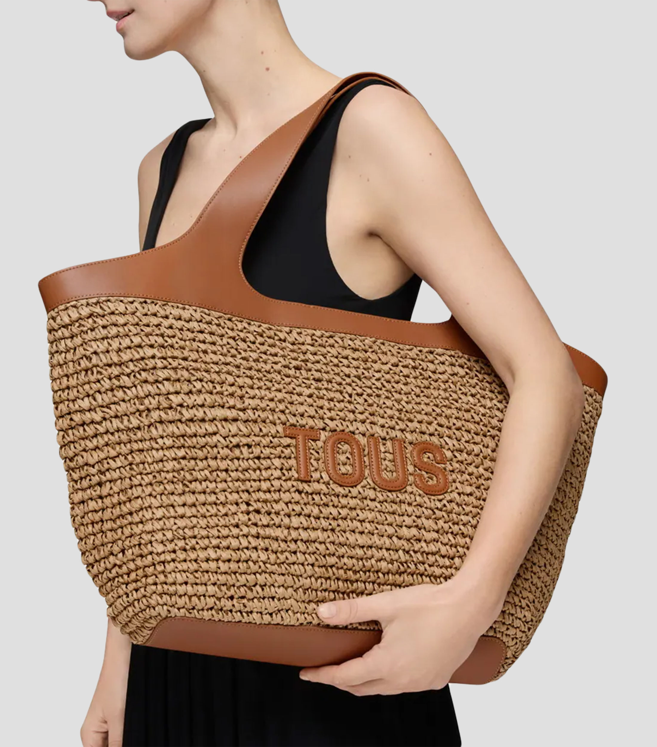 Bolsa tote Lirio texturizado Mujer