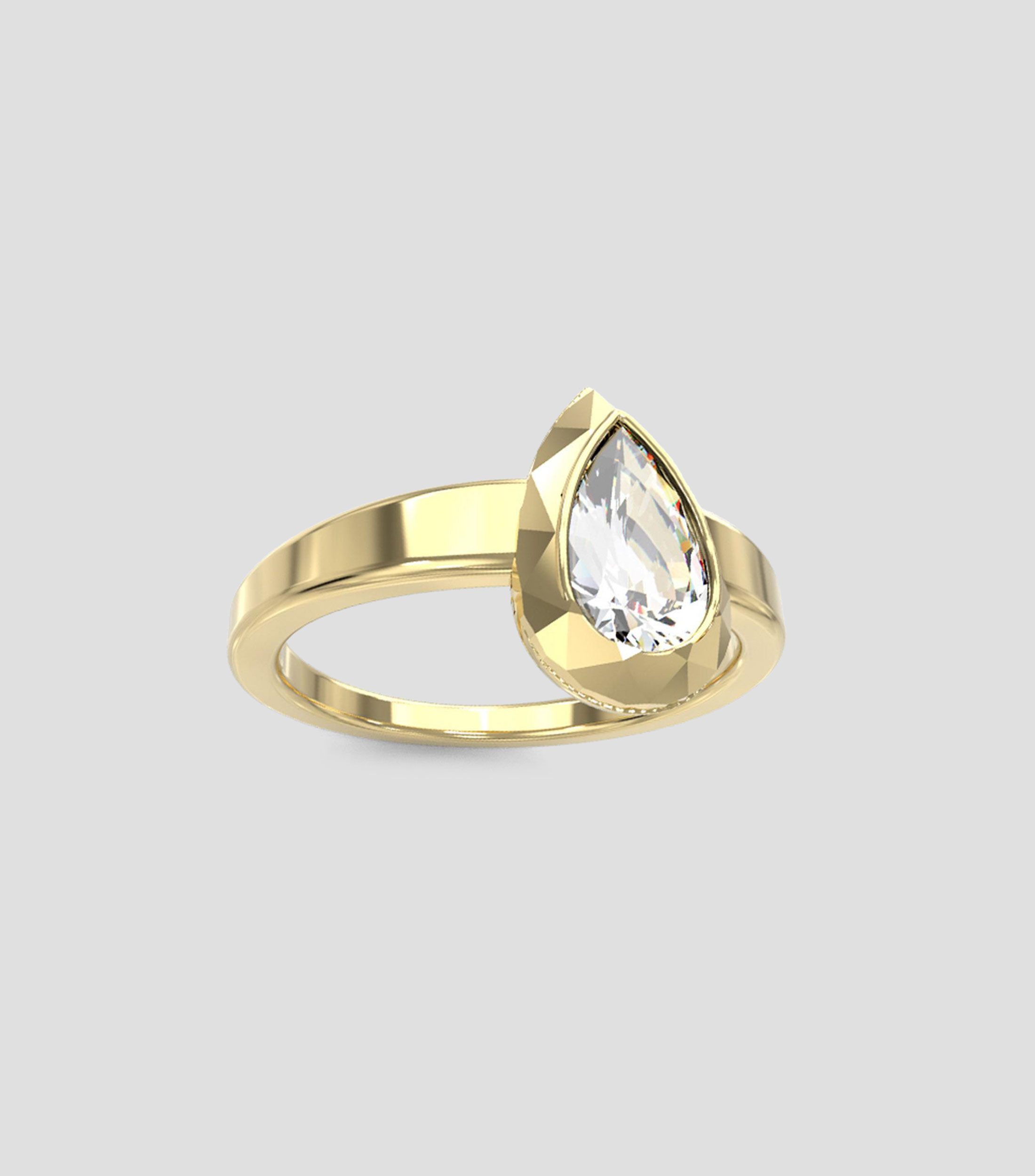 Anillo 4G Light con circonia Mujer