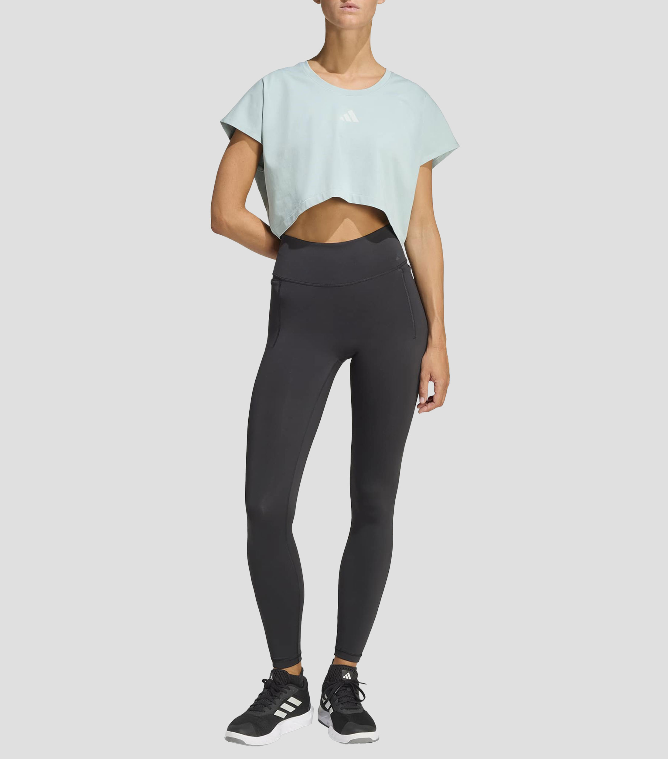 Playera para entrenamiento Power Workout estampada Mujer