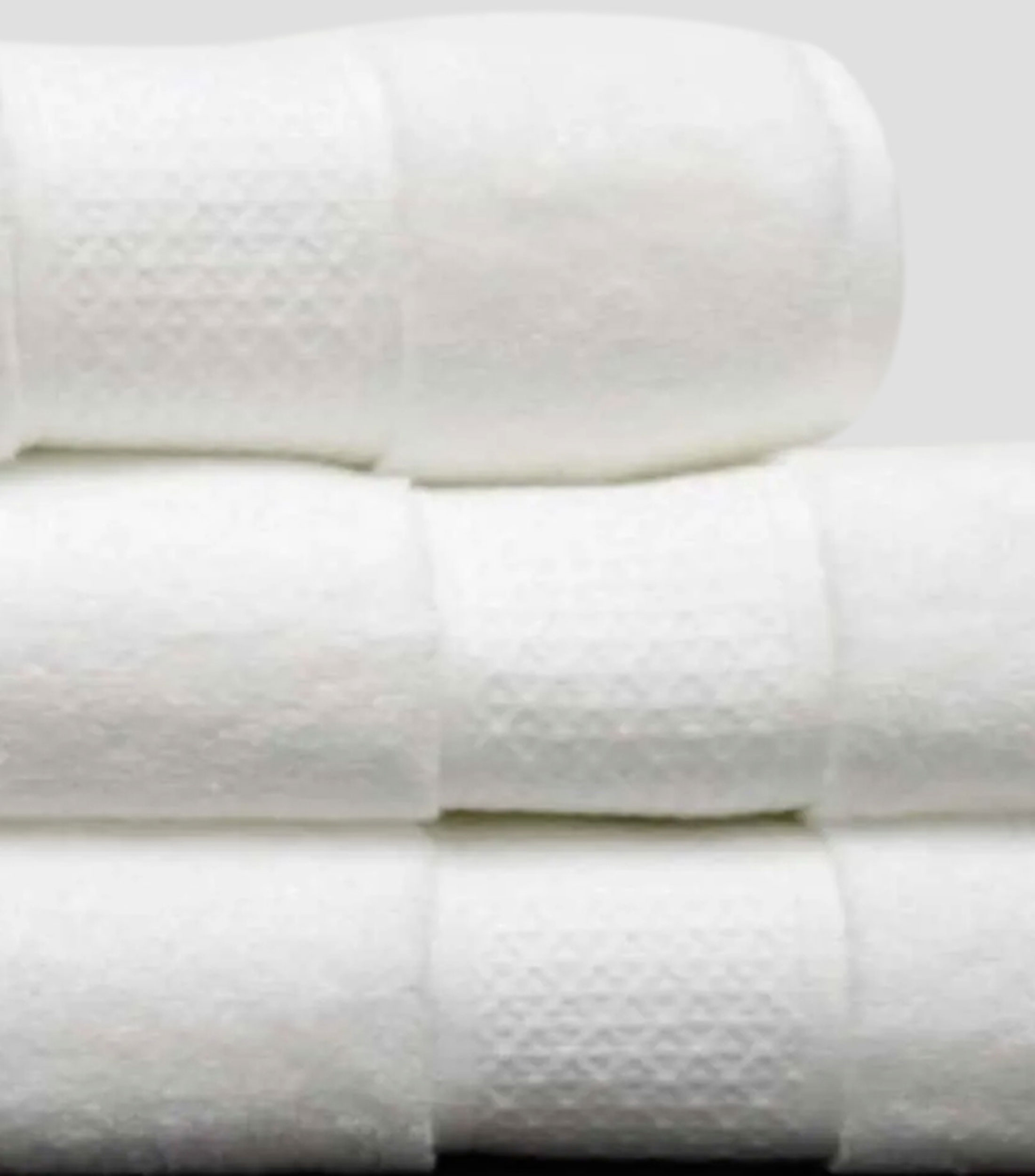 Toalla de baño blanca