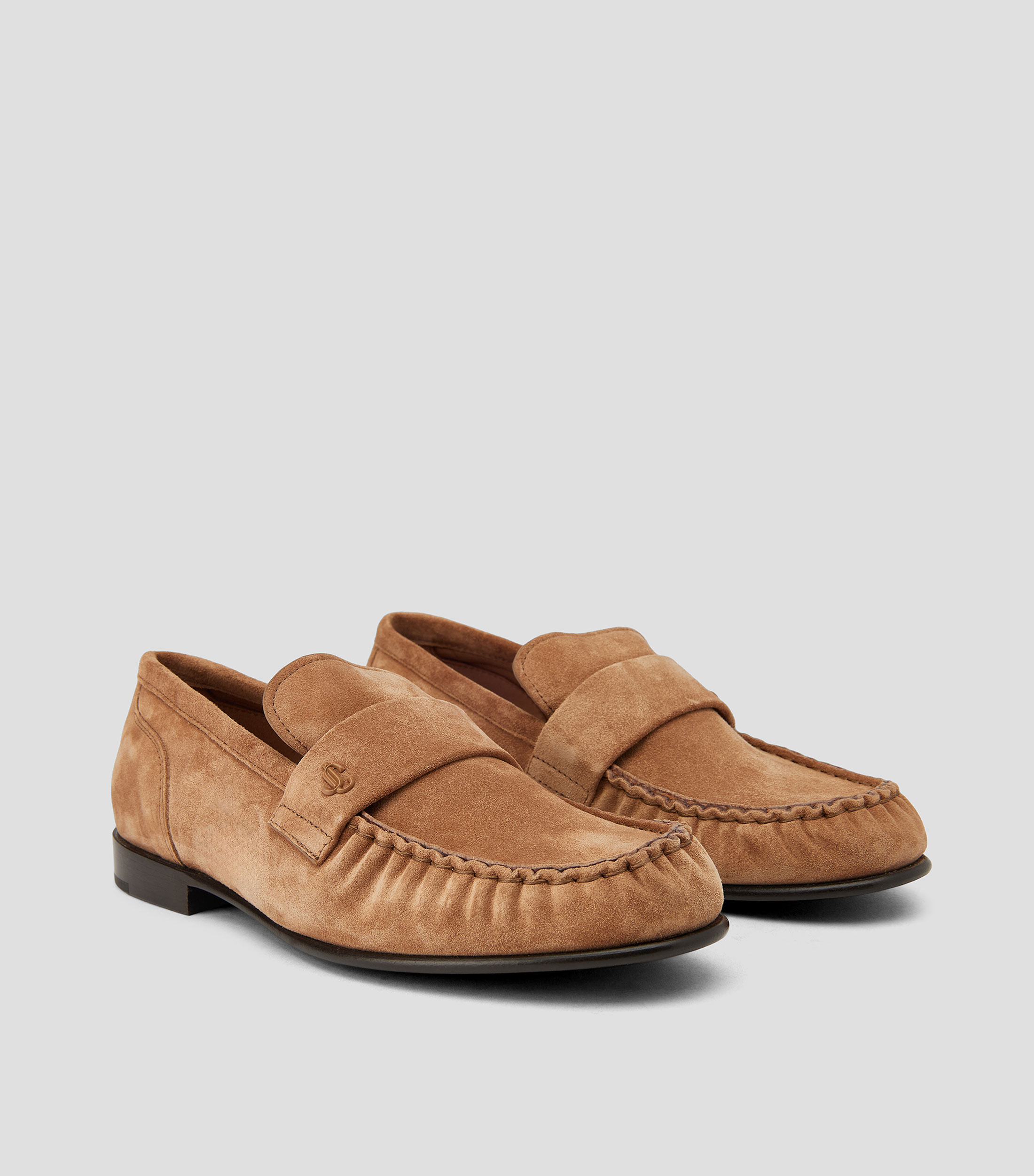 Mocasines Ellis en piel con cinta Mujer