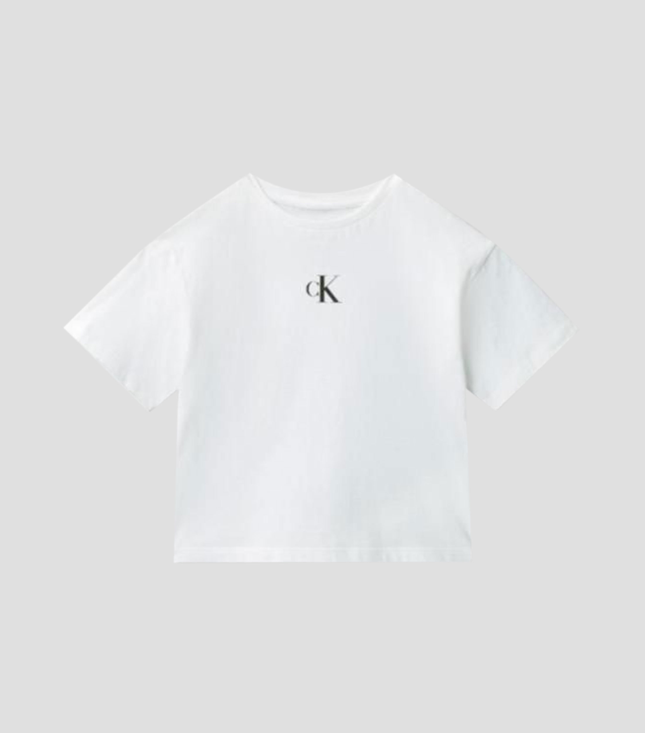 Playera cuello redondo manga corta estampada Niña
