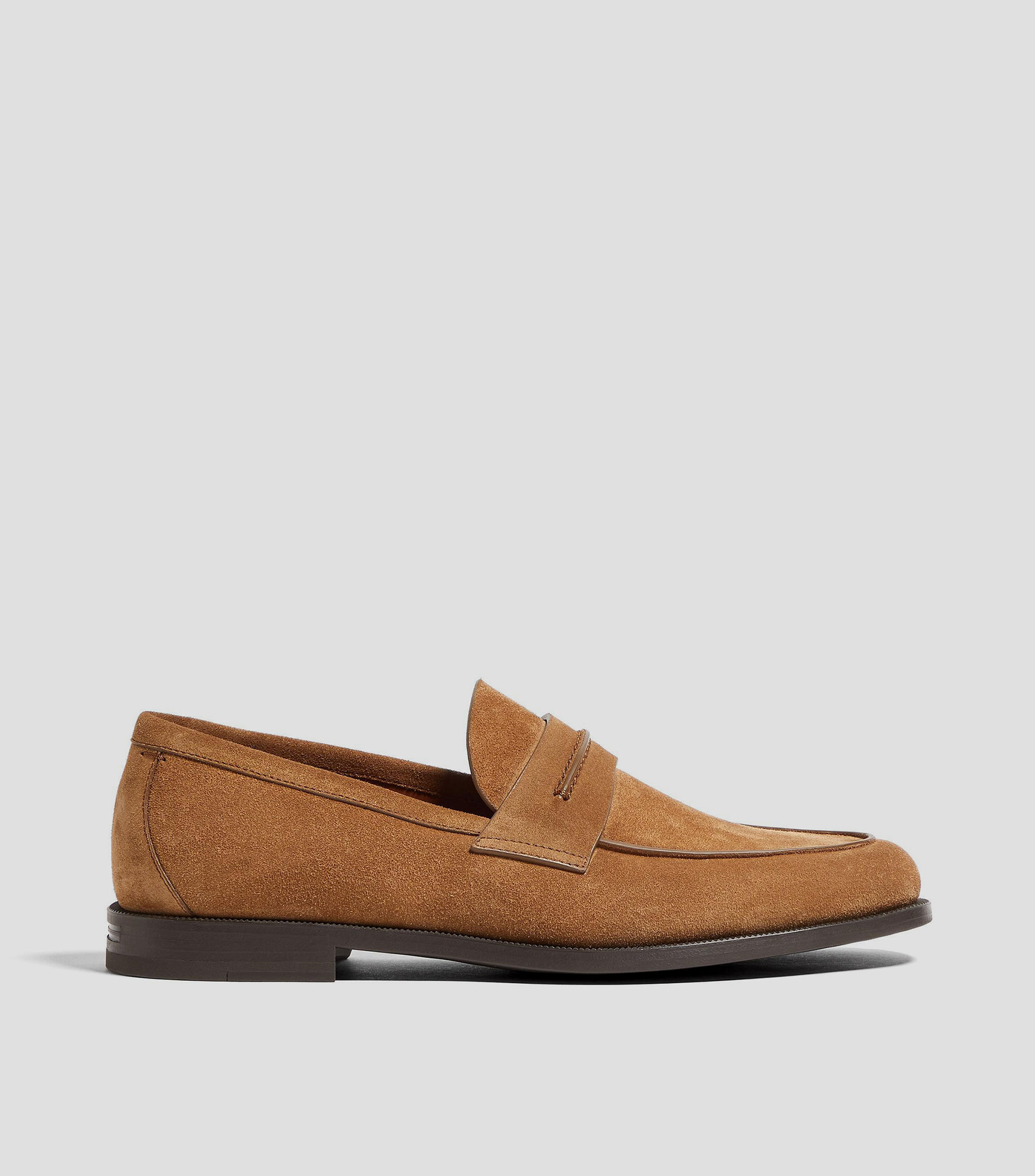 Mocasines Corso de ante Hombre