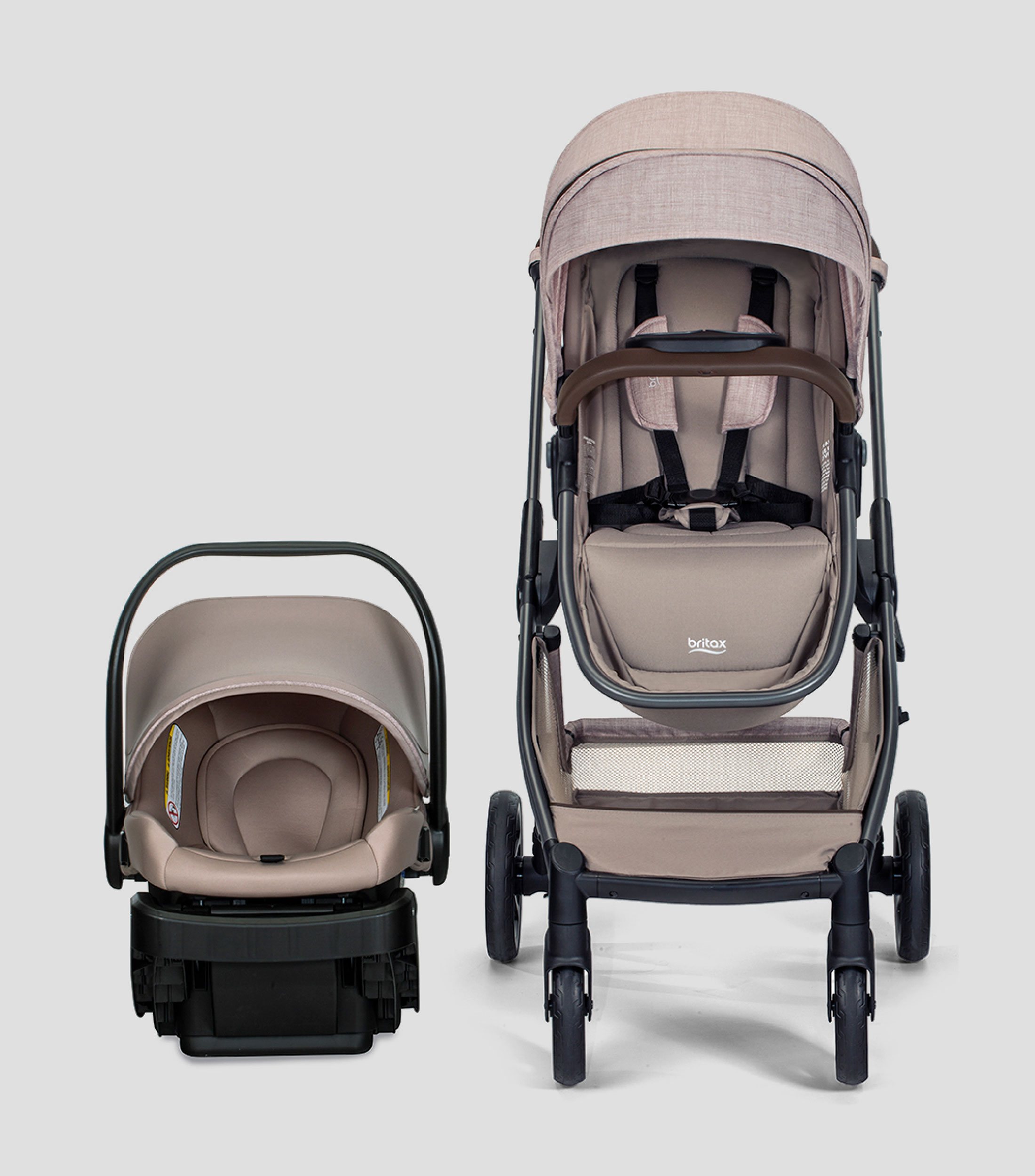 Carriola Sistema Phases beige