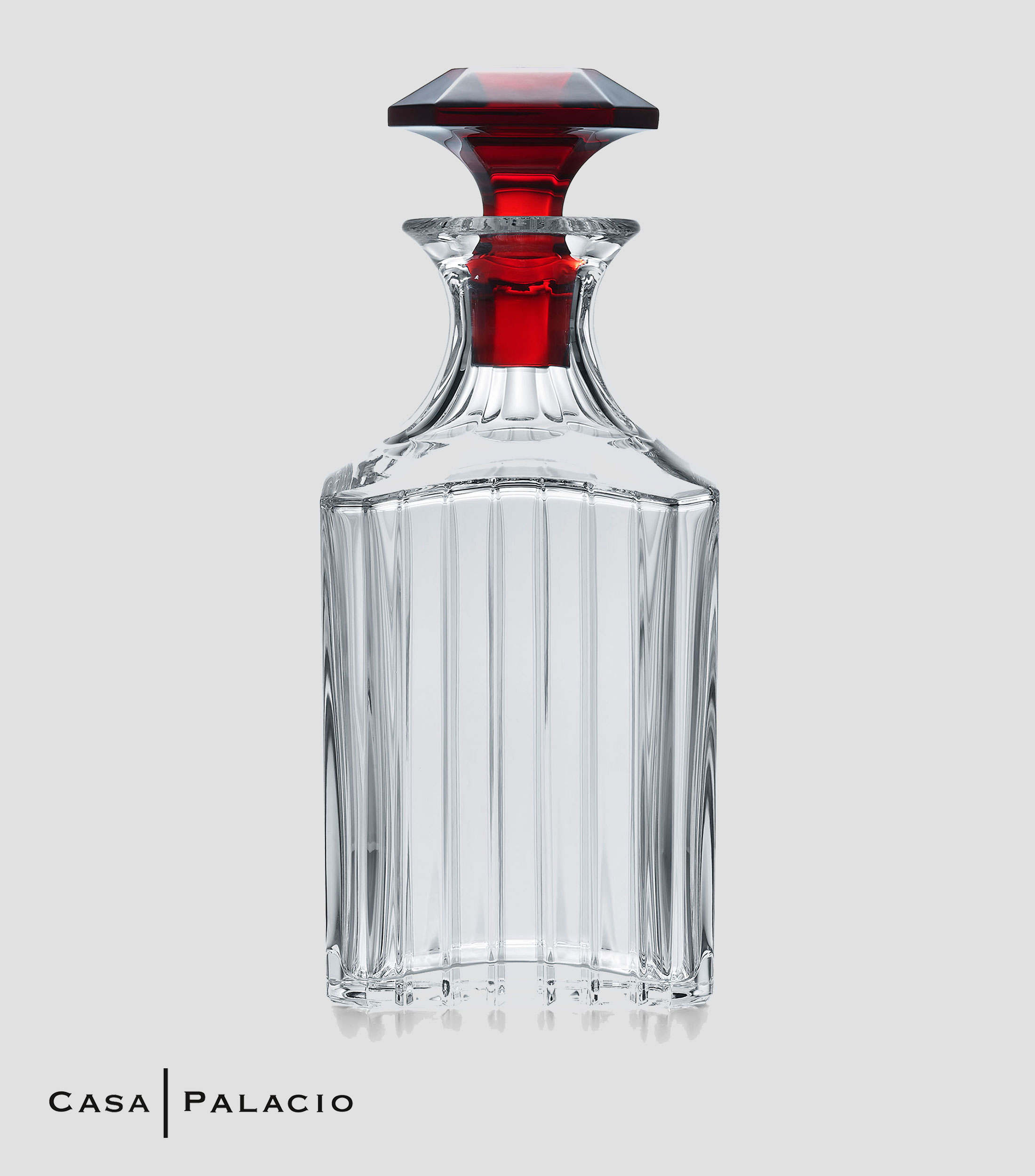 Licorera Harmonie de tapa roja, 900 ml