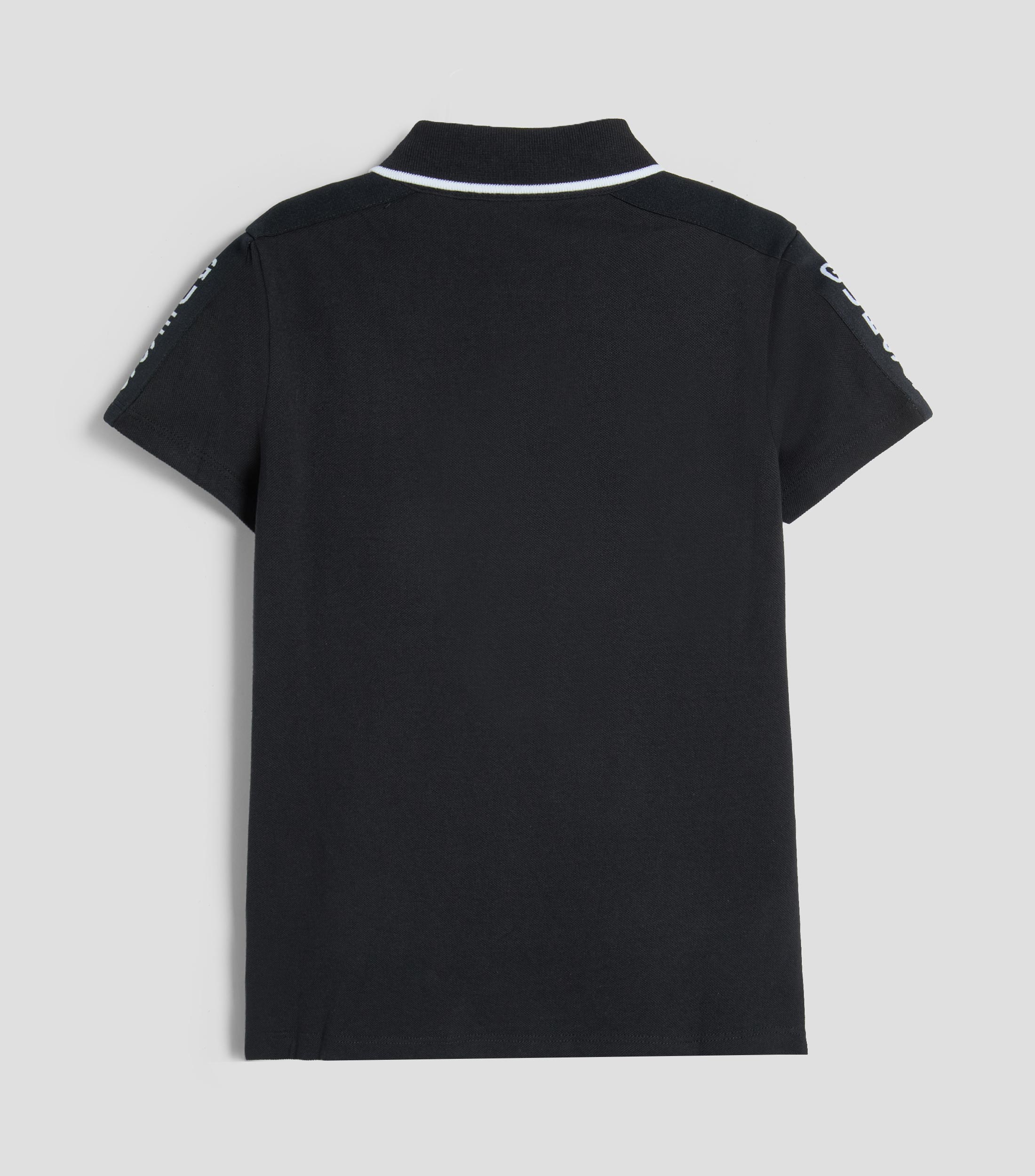 Playera tipo polo manga corta lisa Niño