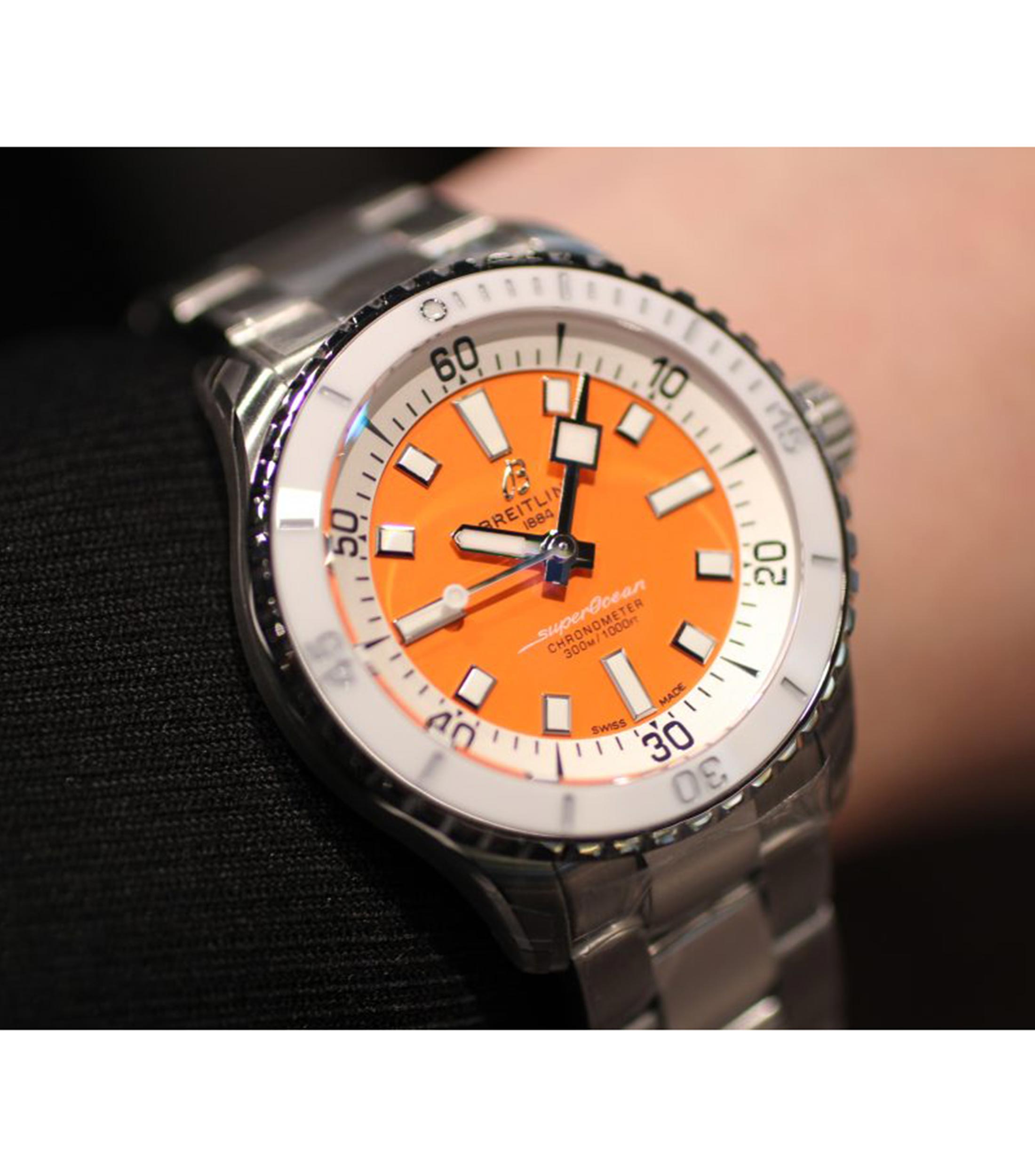 Reloj para Hombre Superocean De vestir Naranja