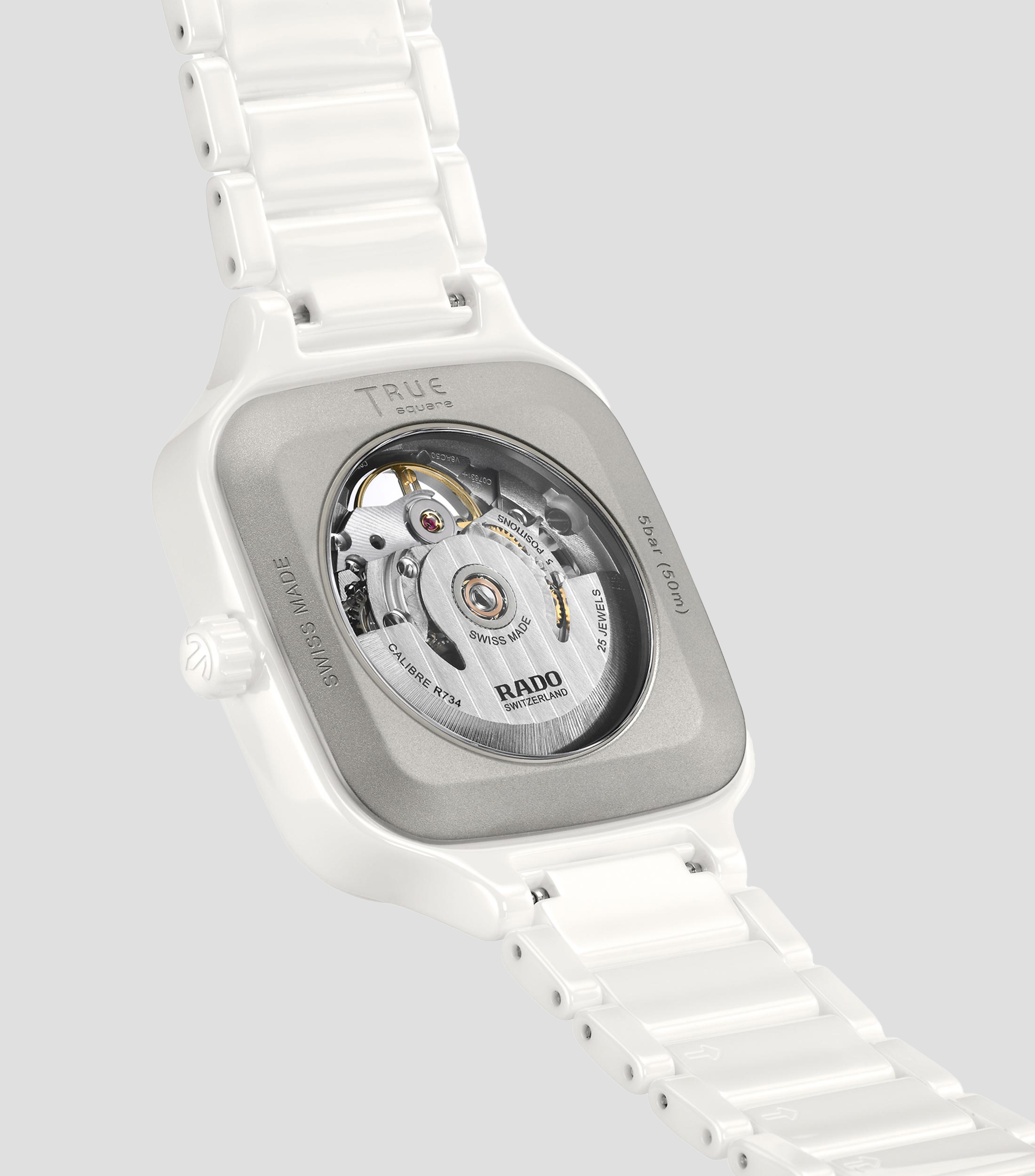 Reloj Unisex Automático True Square Lifestyle Carátula Blanca