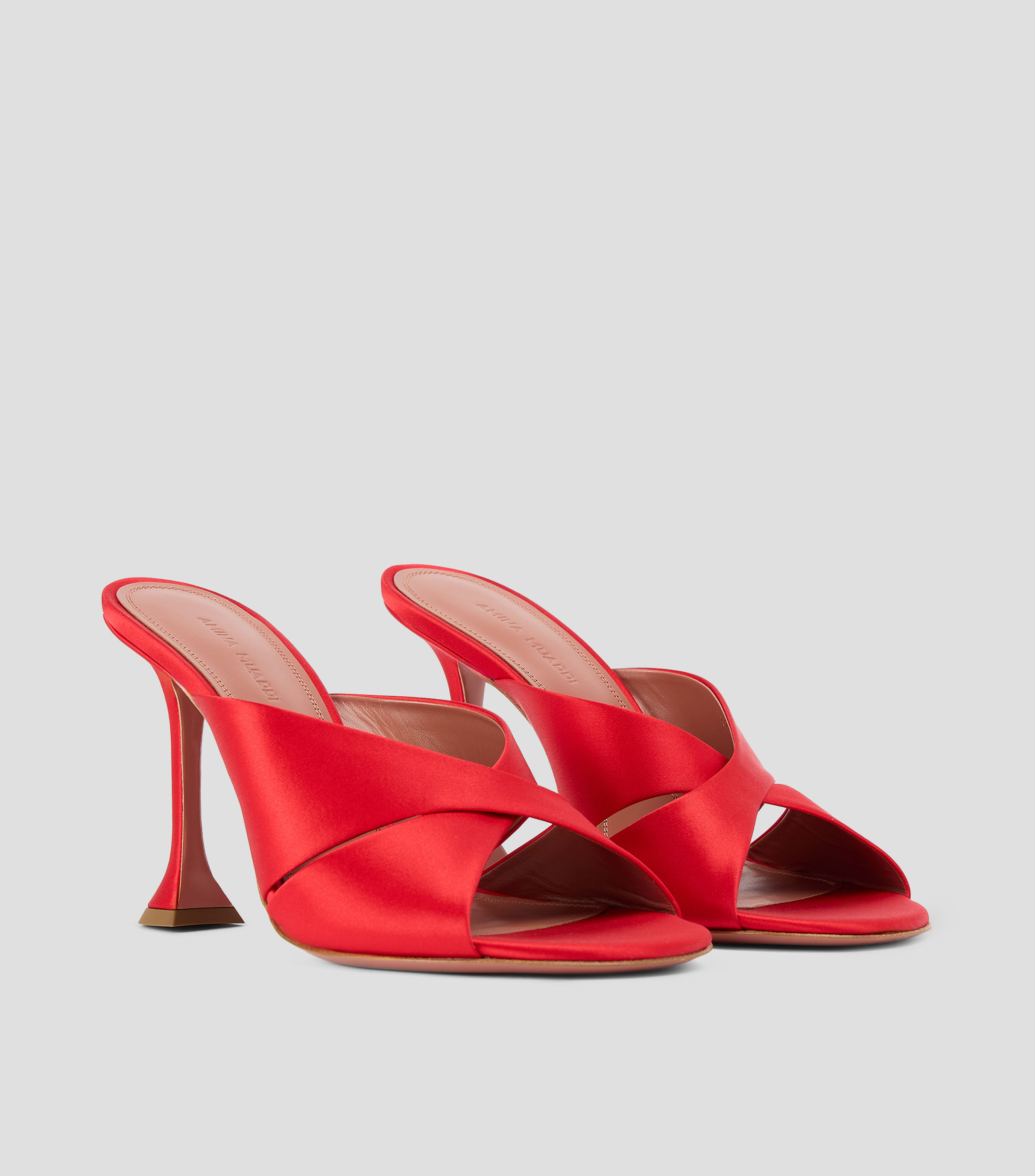 Sandalias con tacón alto delgado Mujer