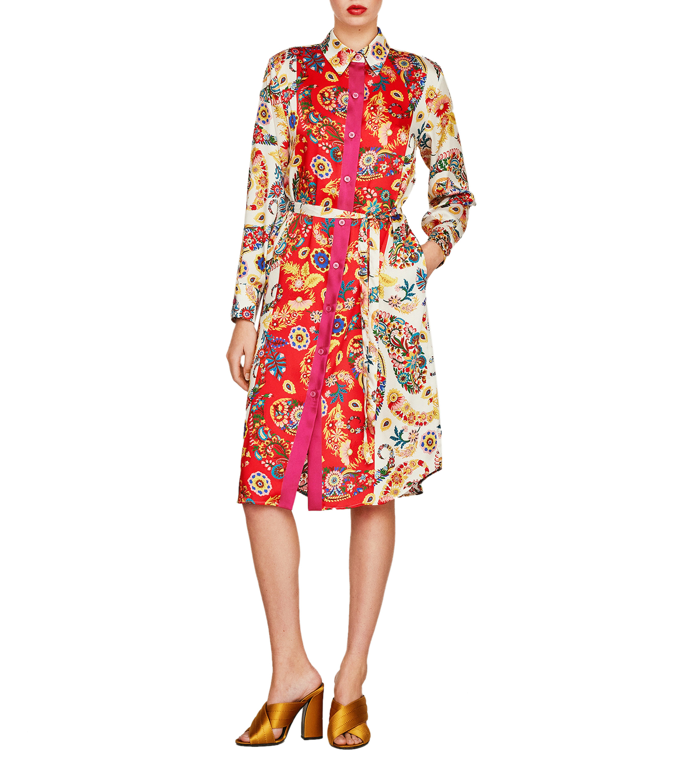 Vestido camisero mirto store