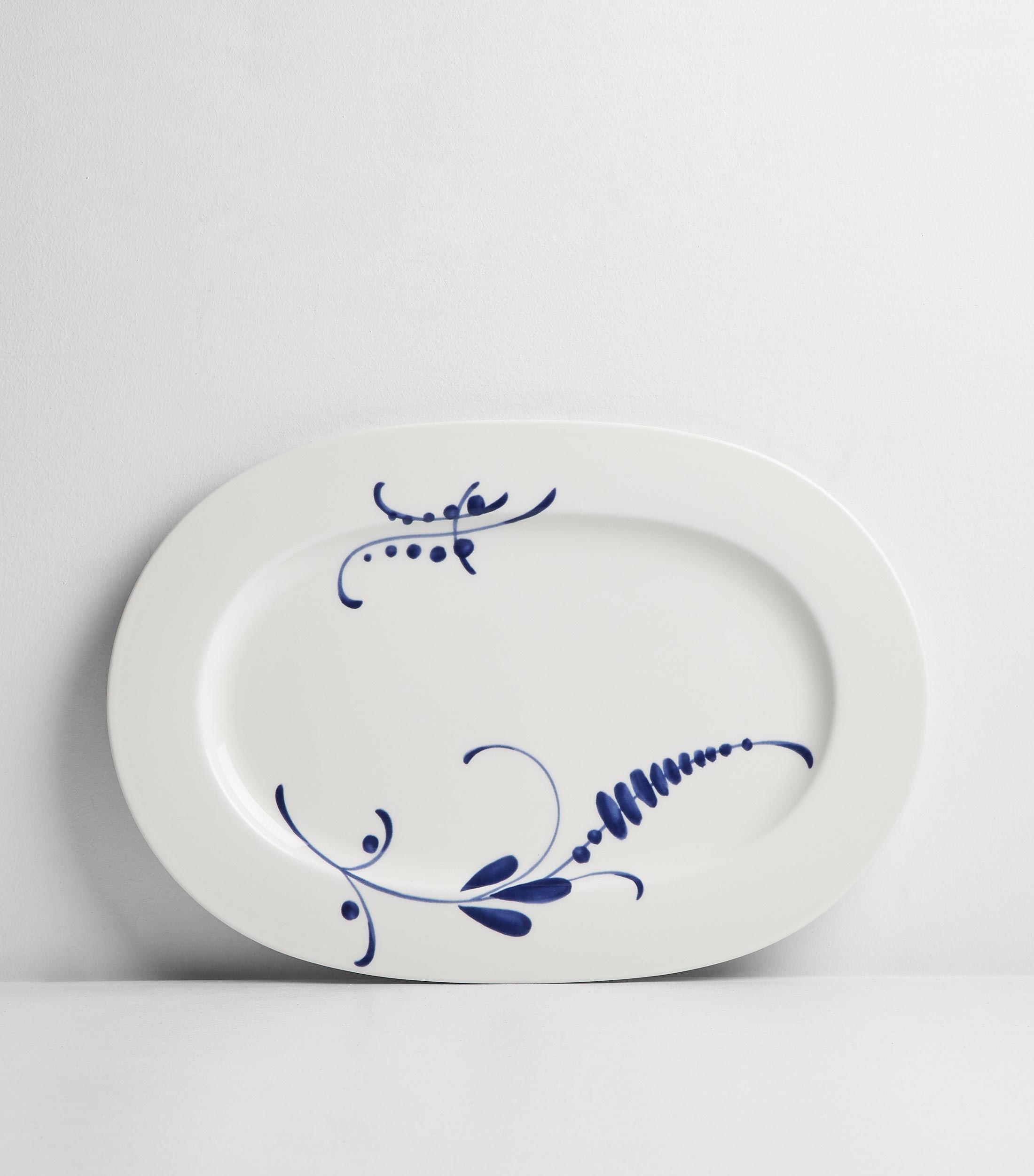 Plato oval Vieux Luxembourg Brindille
