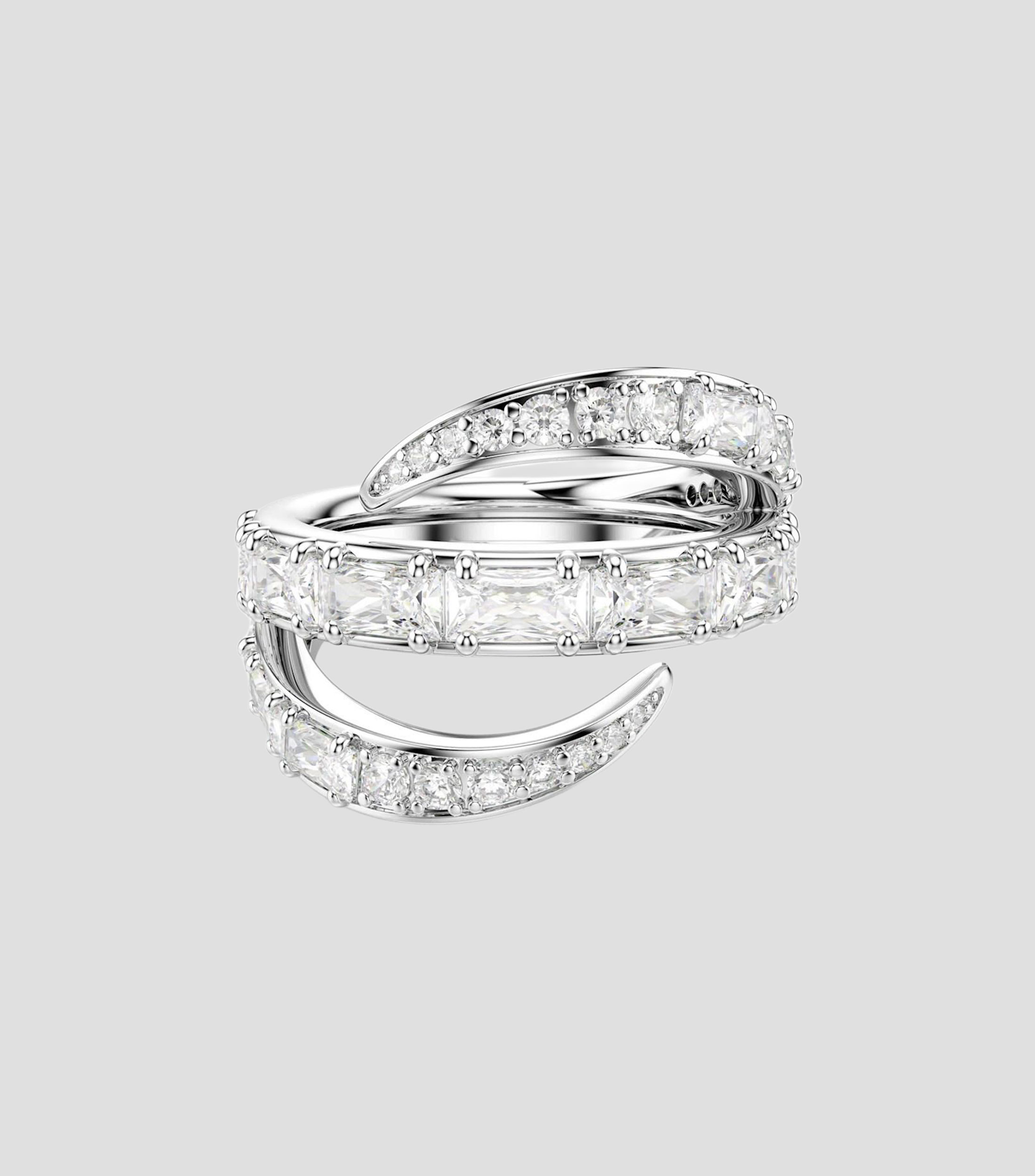 Anillo de tres bandas Vienna con Swarovski Zirconia Mujer