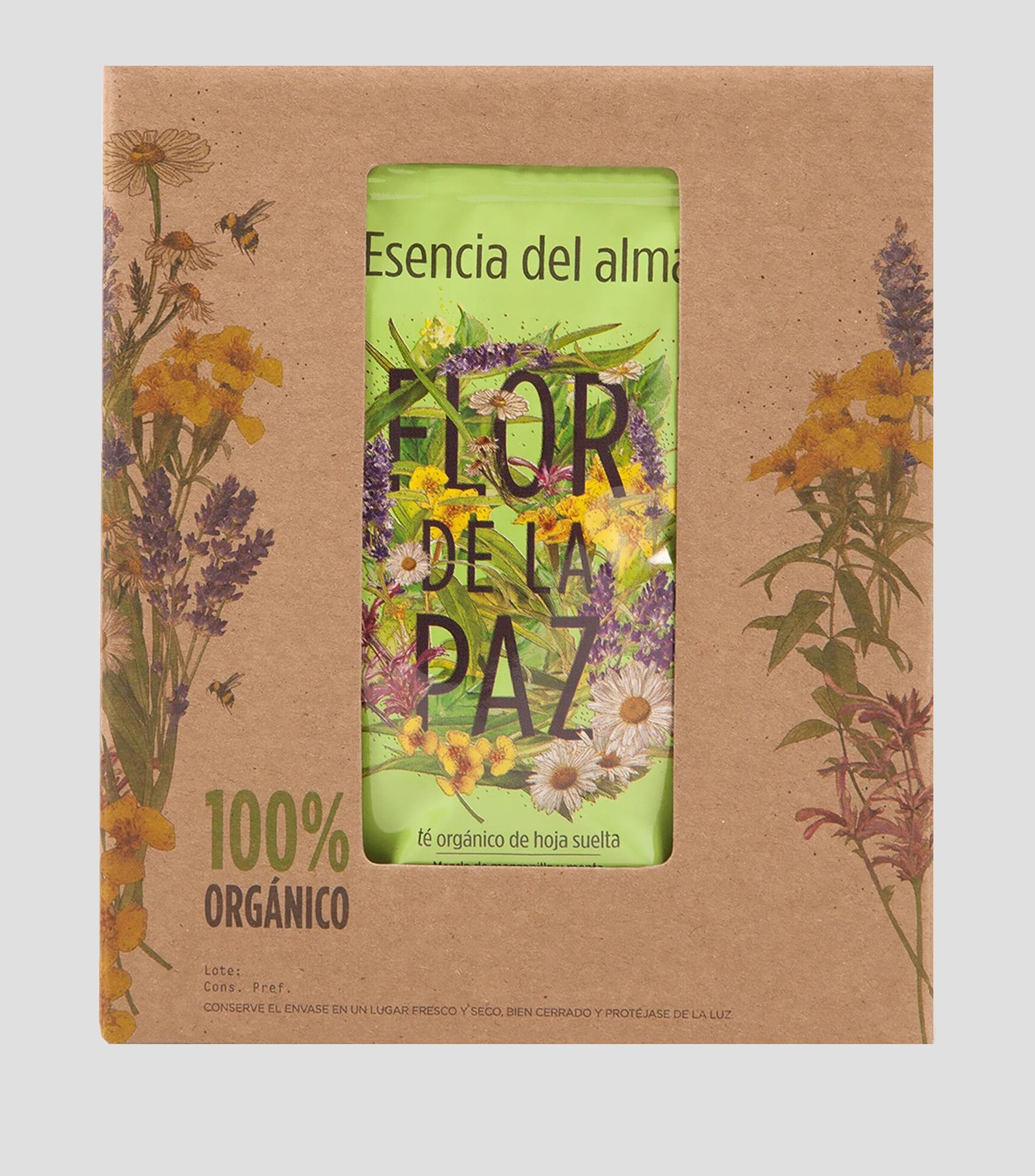 Set Té Orgánico con vaso infusor, 27 gr
