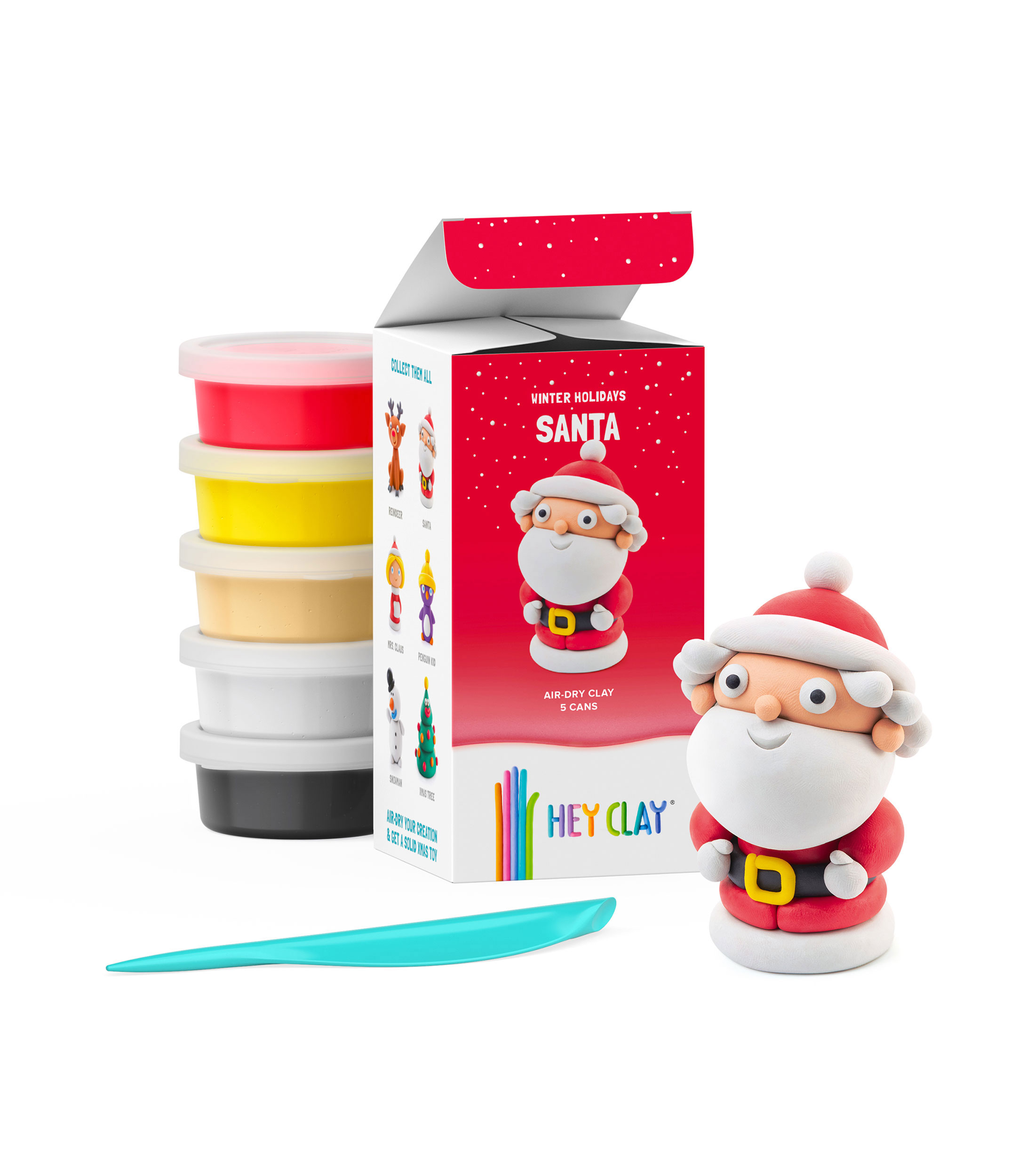 Playset de arcilla Series Seasonal, Santa