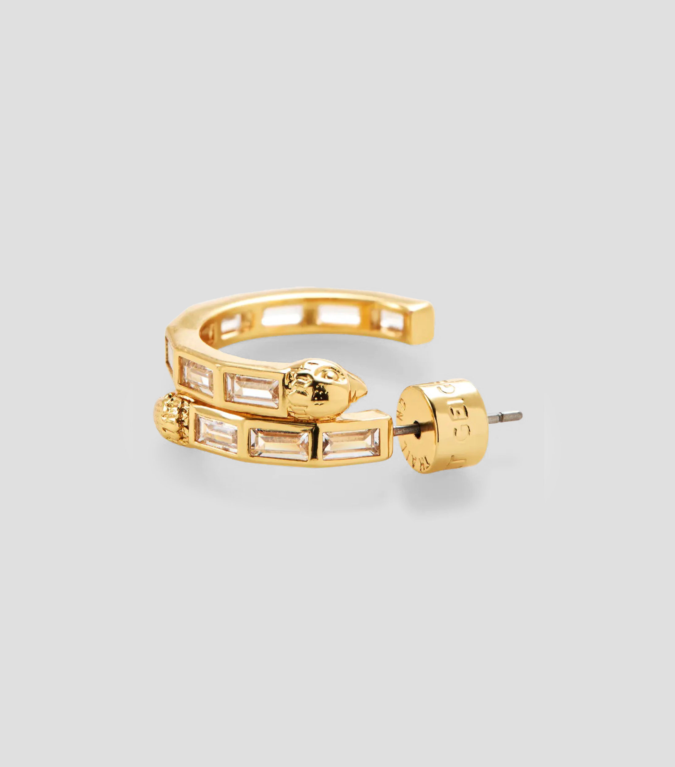 Aretes Eagle Baguette con cristales Mujer