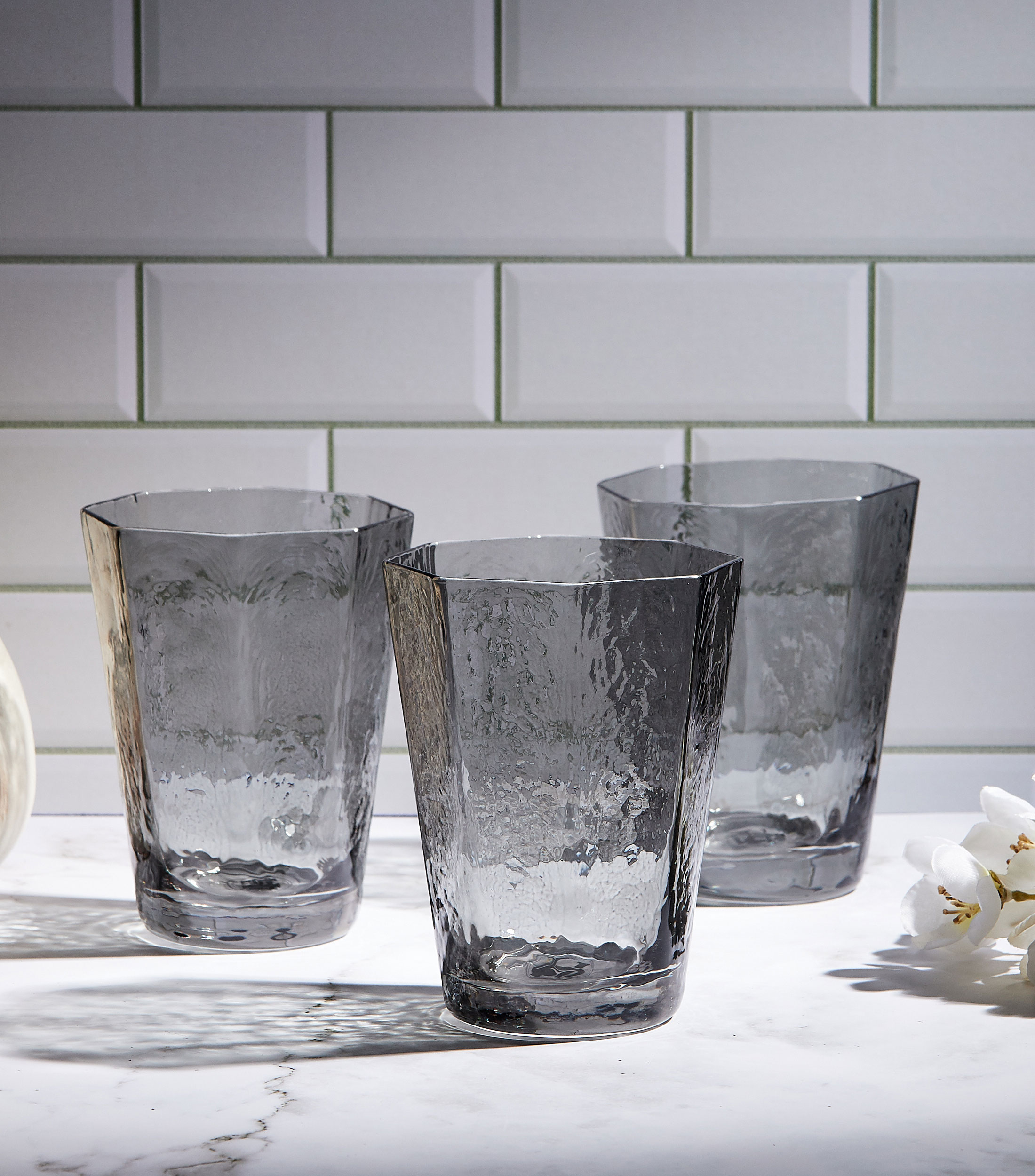 Set de 4 vasos Dito de vidrio