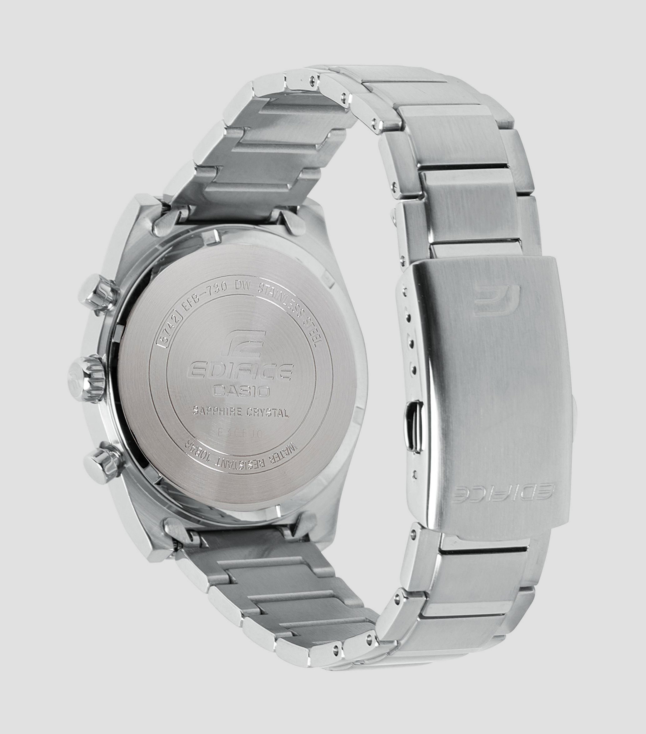 Reloj para Hombre Edifice Casual, Plateado