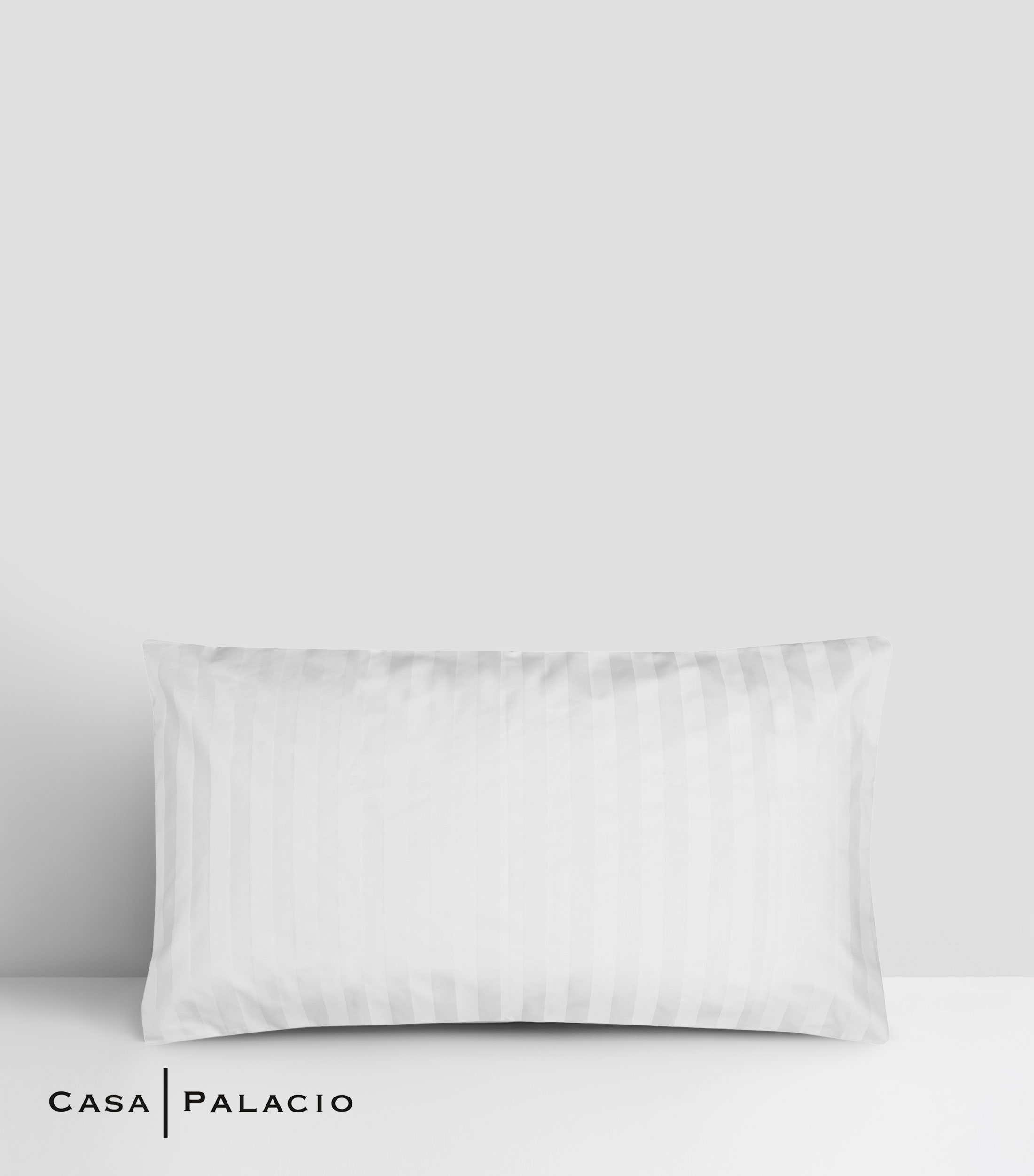 Juego de Fundas para Almohada King Size de Algodón Cascada Blancas