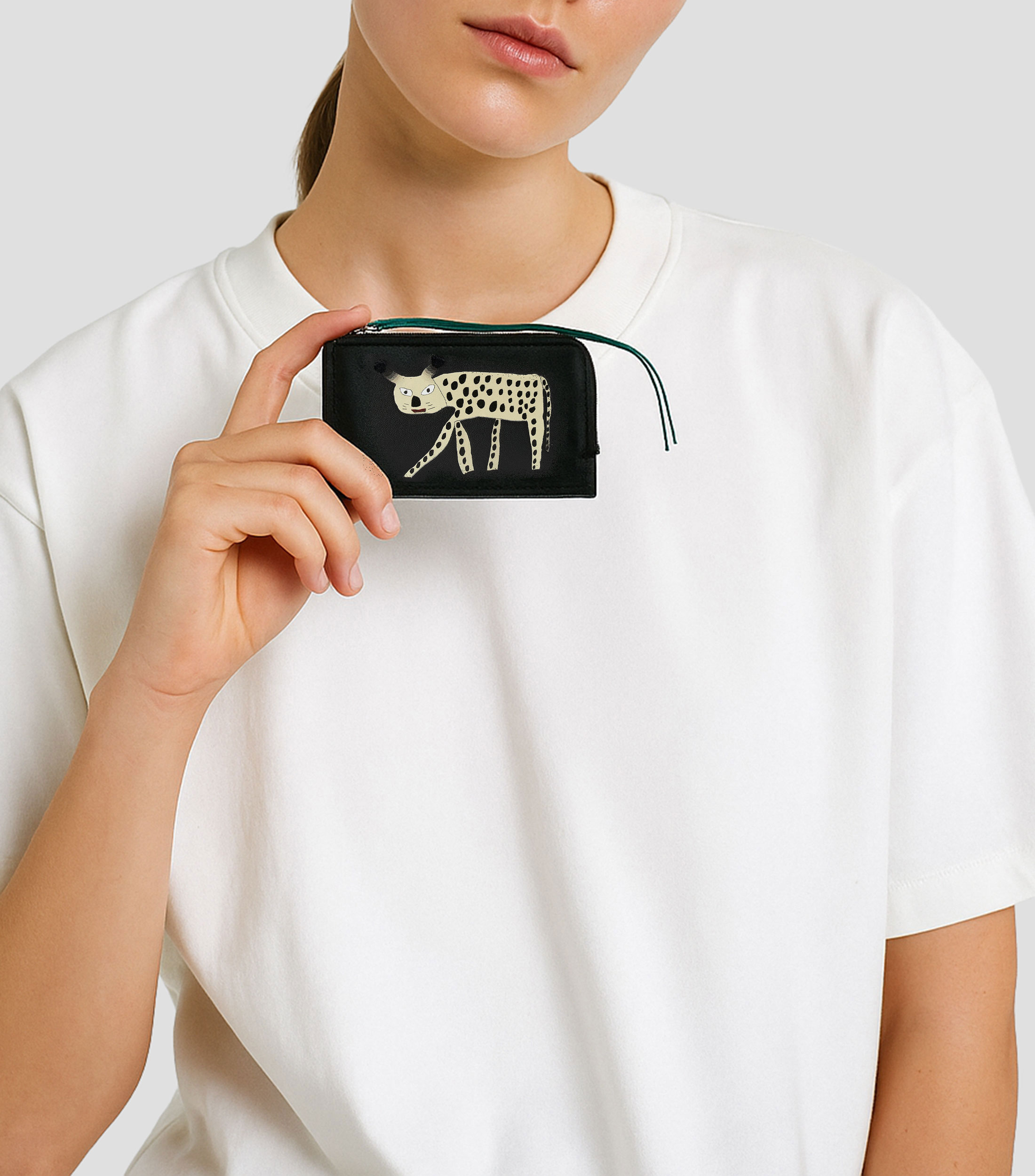 Cartera estampada Mujer