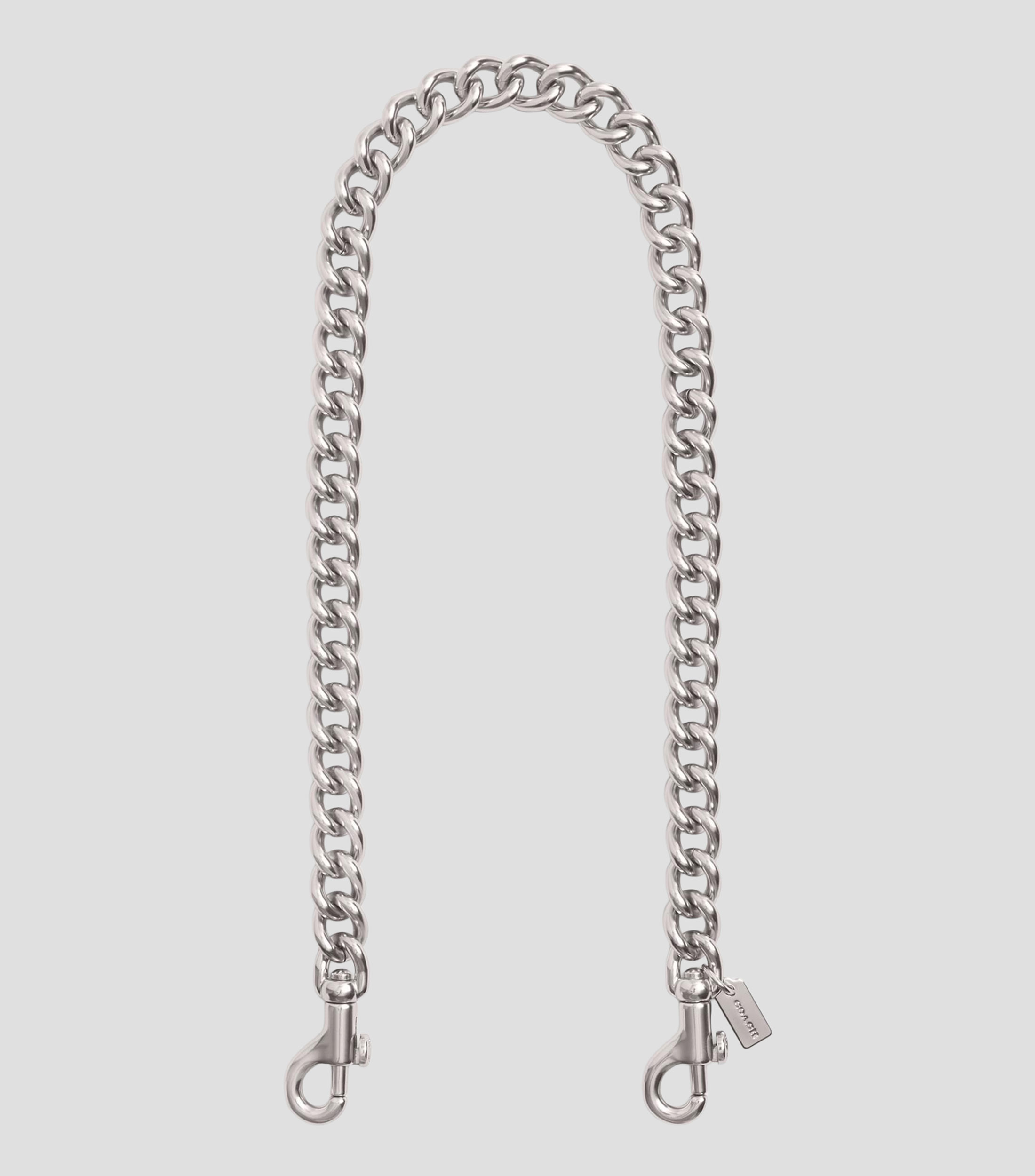 Correa para bolsa Straps en tono plata Mujer