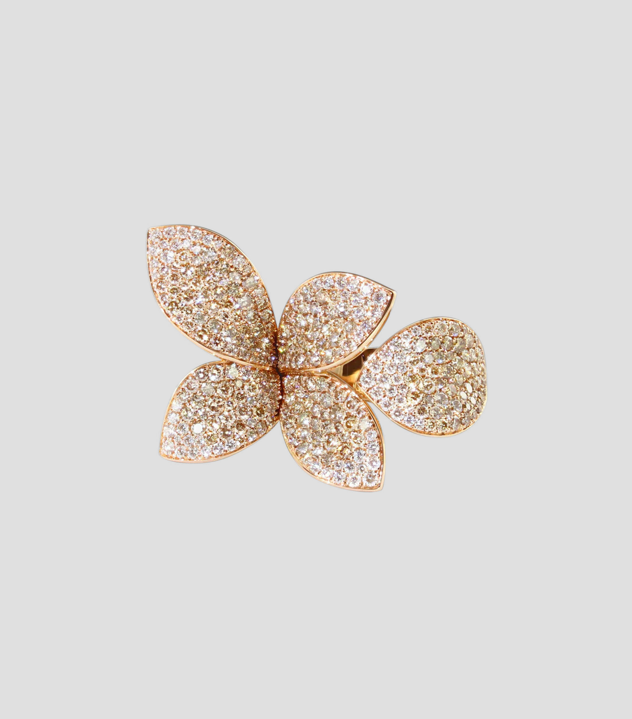 Anillo en oro 18 kilates Giardini Segreti con Diamantes Mujer