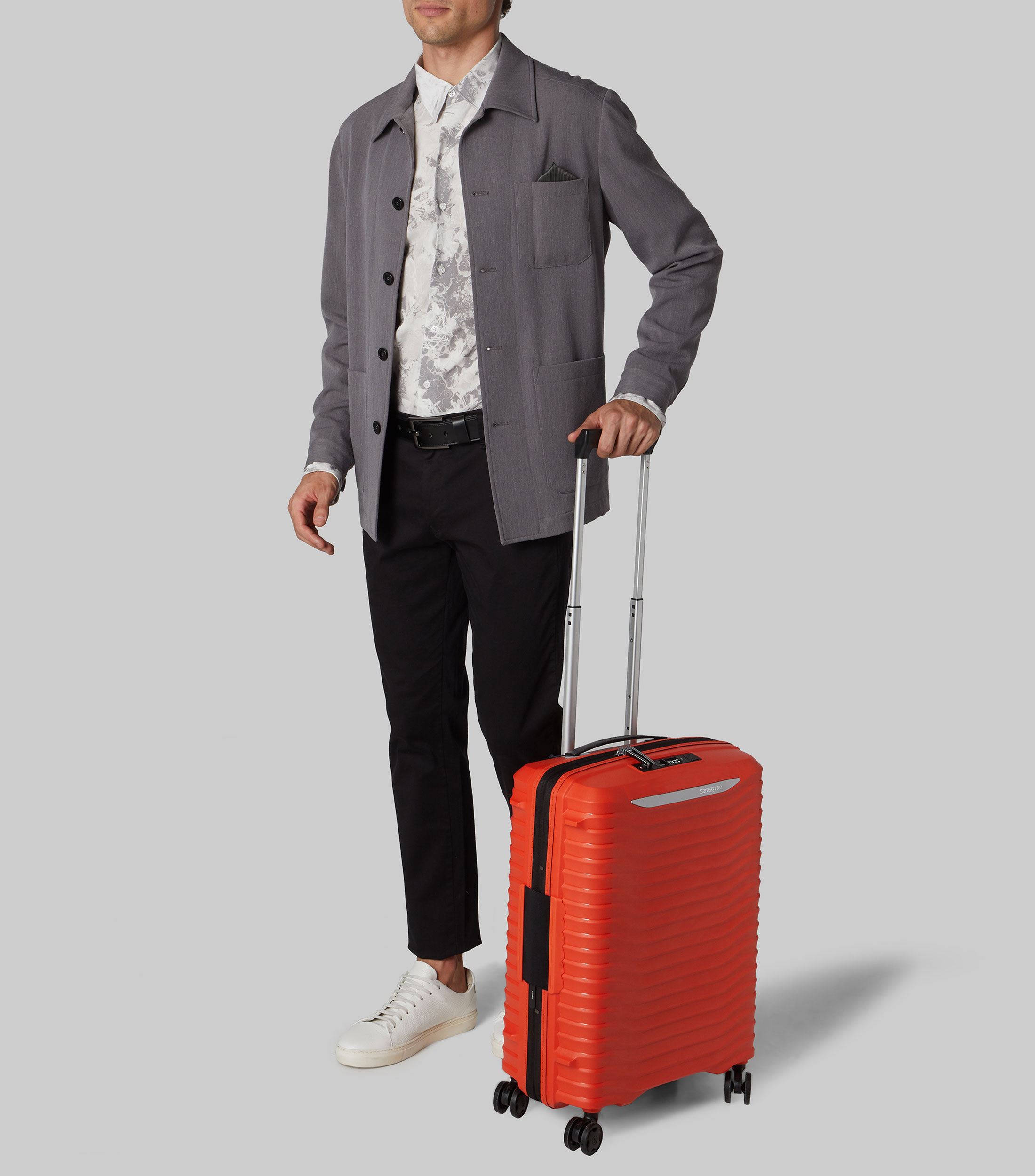 Maleta de viaje Upscape Mandarina