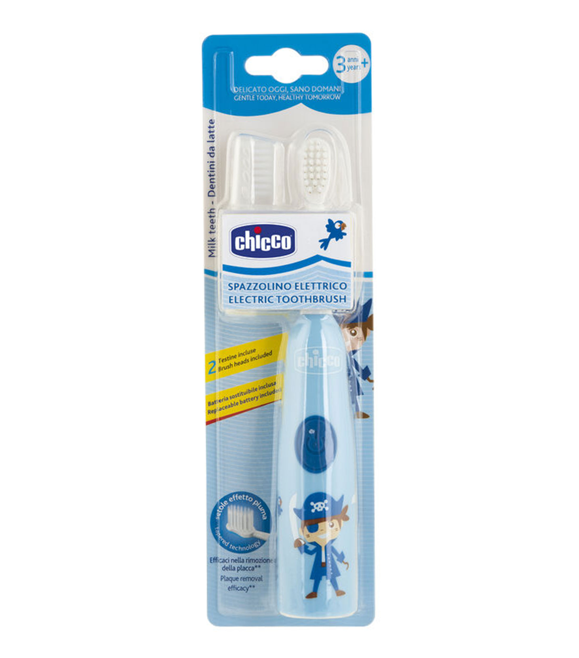 Cepillo de dientes eléctrico para bebé Azul