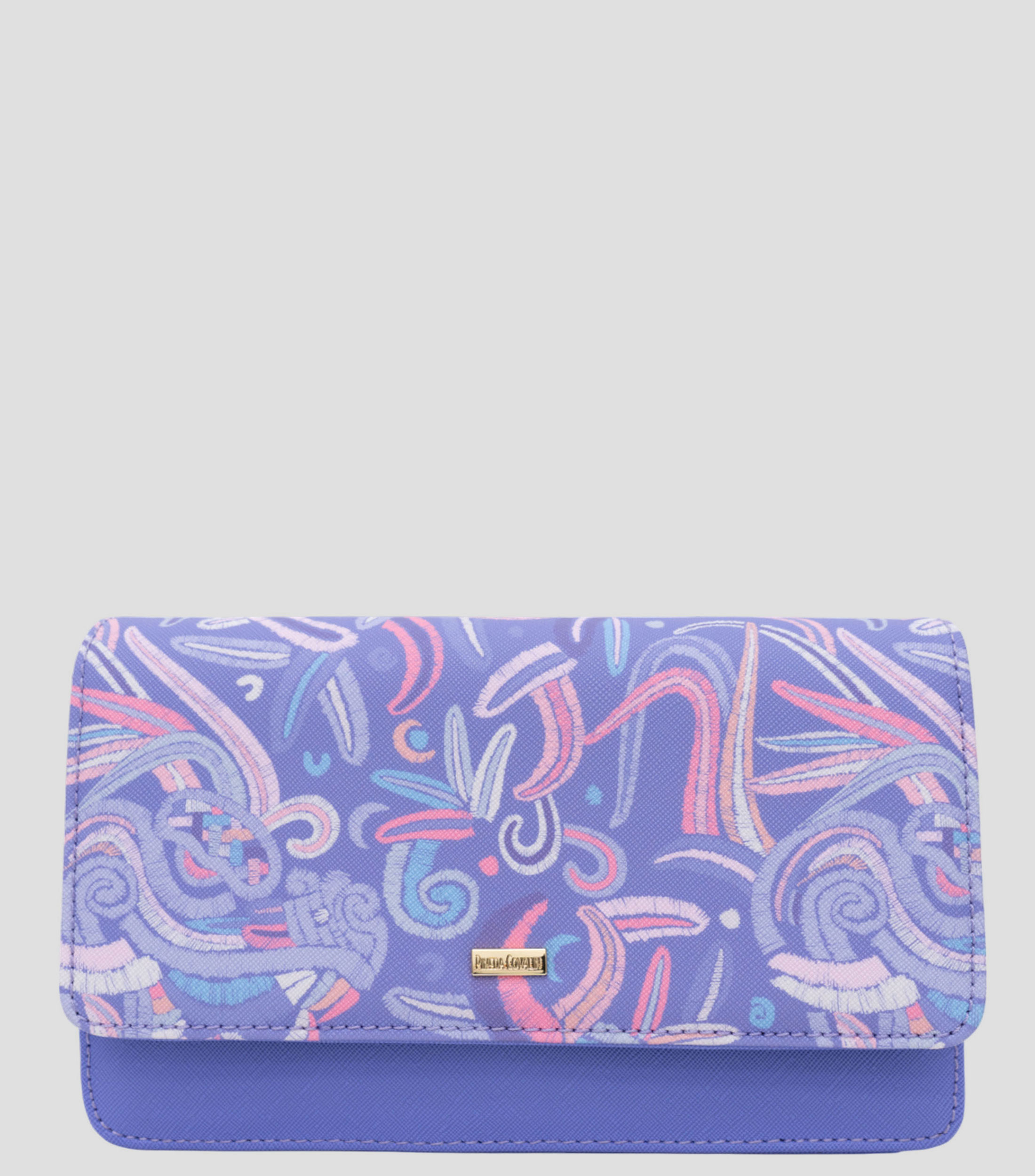 Bolsa crossbody lila Kalan Quetzalcoatl Mujer