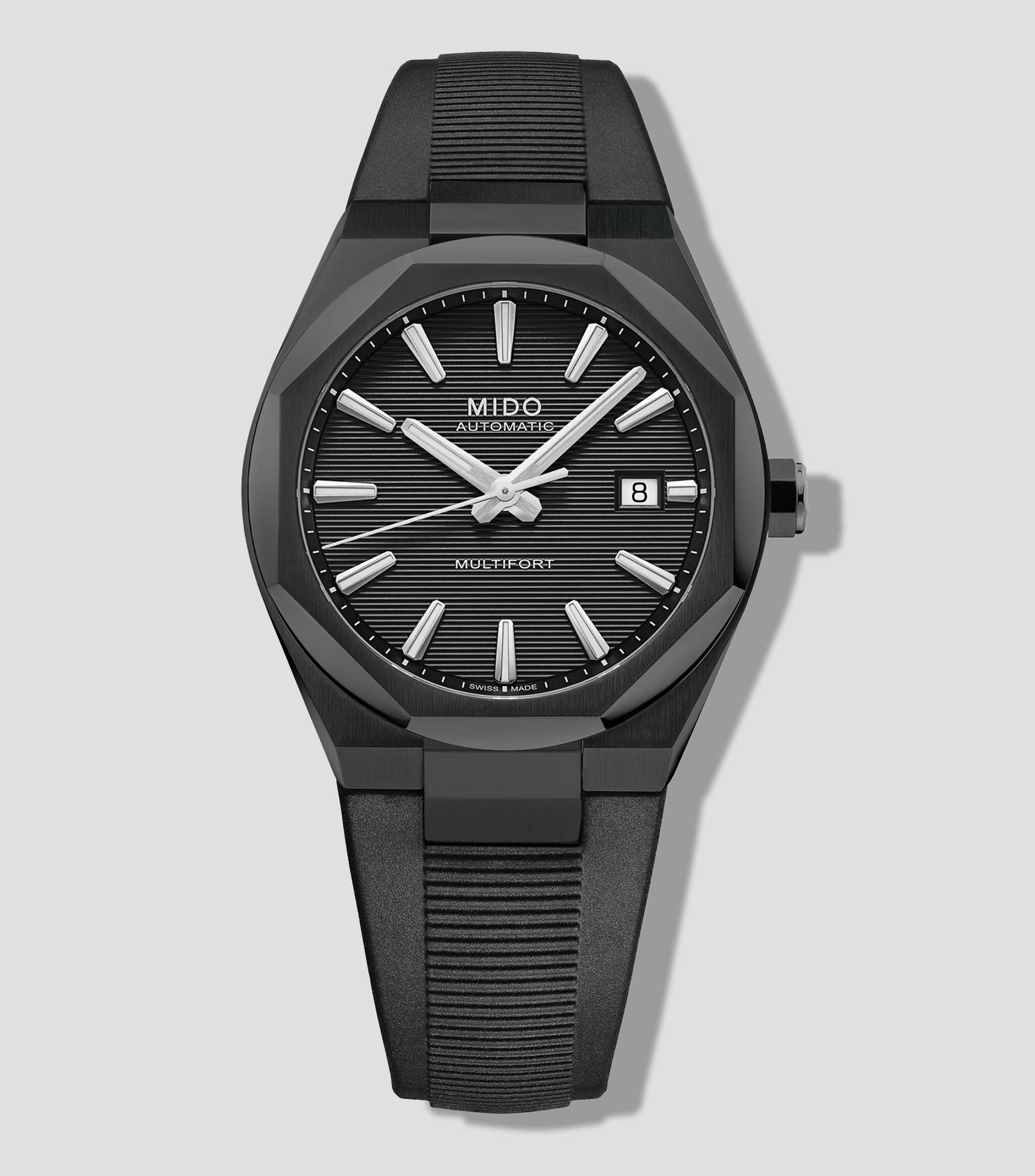 Reloj para Hombre Multifort 8 One Crown casual, Negro