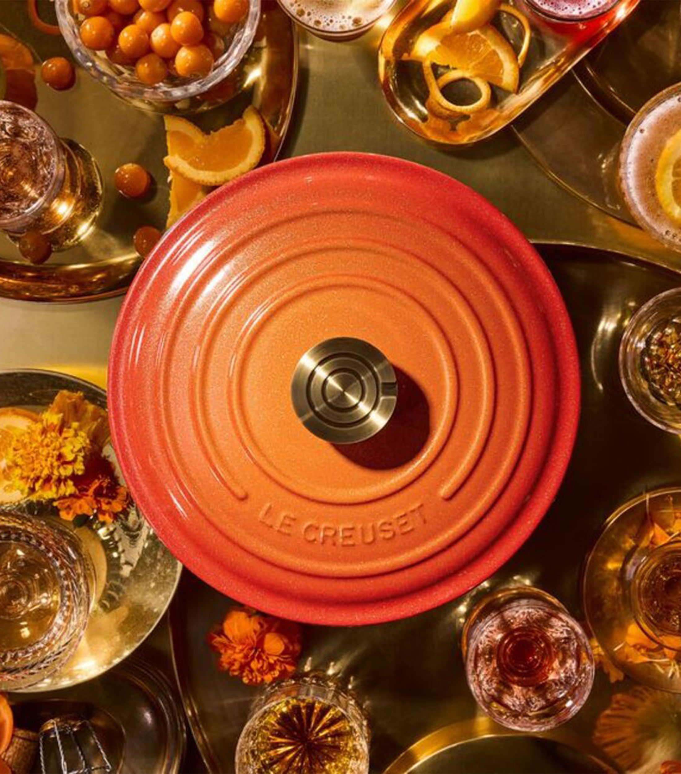 Cazuela Redonda Flamme Dorée, 18 cm