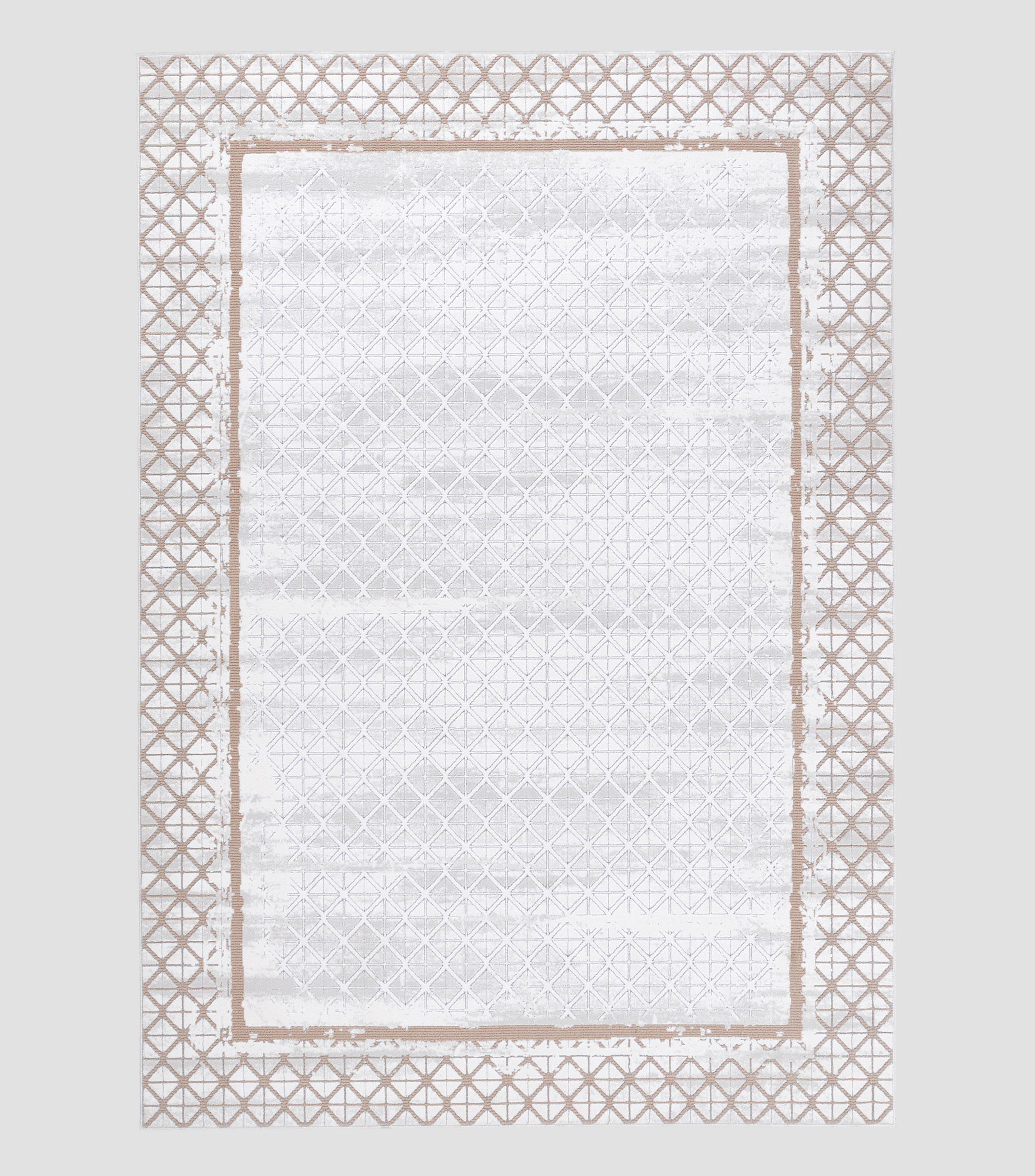 TAPETE BROOKE 04 CREMA CAFE 230X160