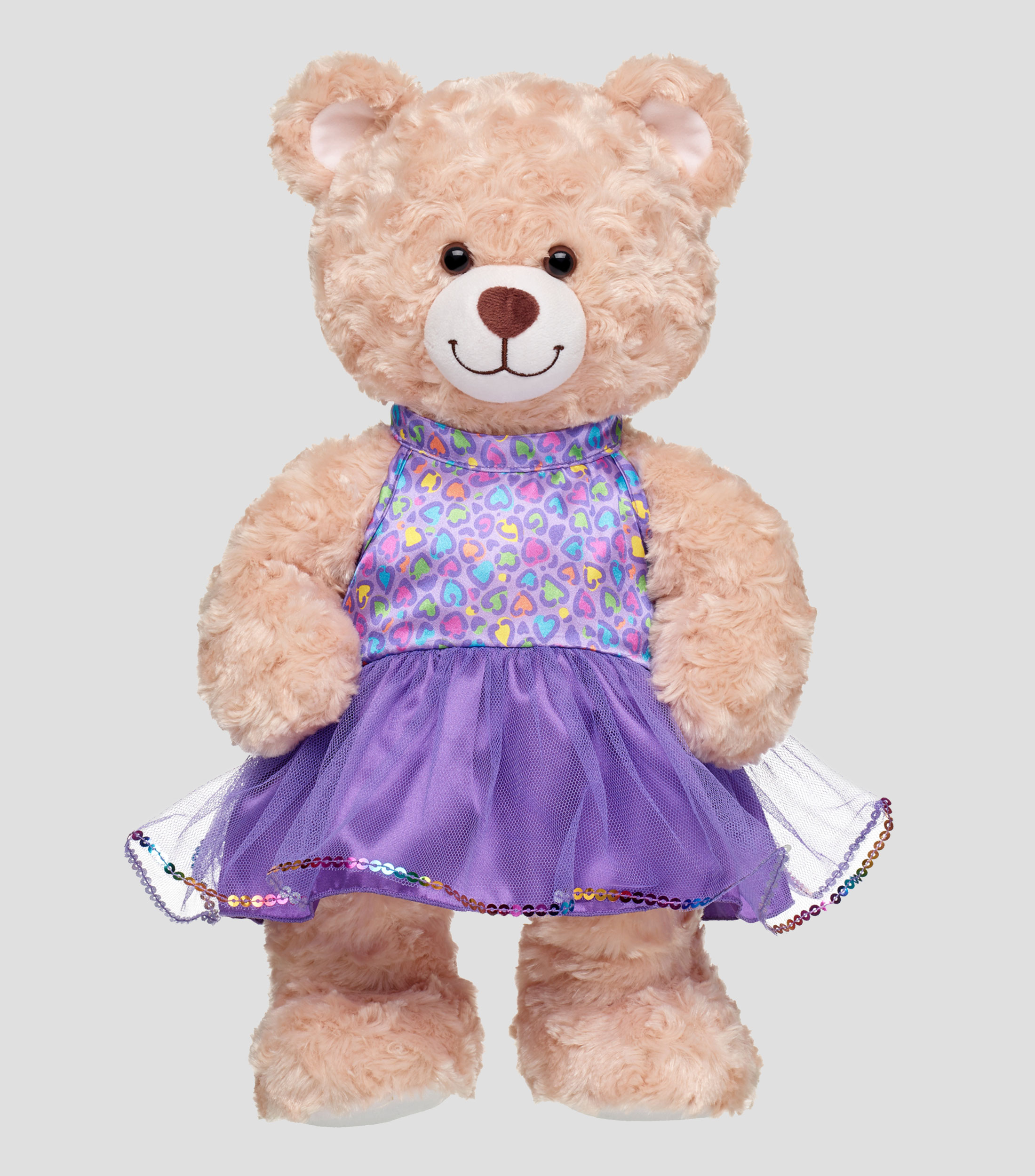 Accesorios de Muñecas Vestido Leopardo con Corazones