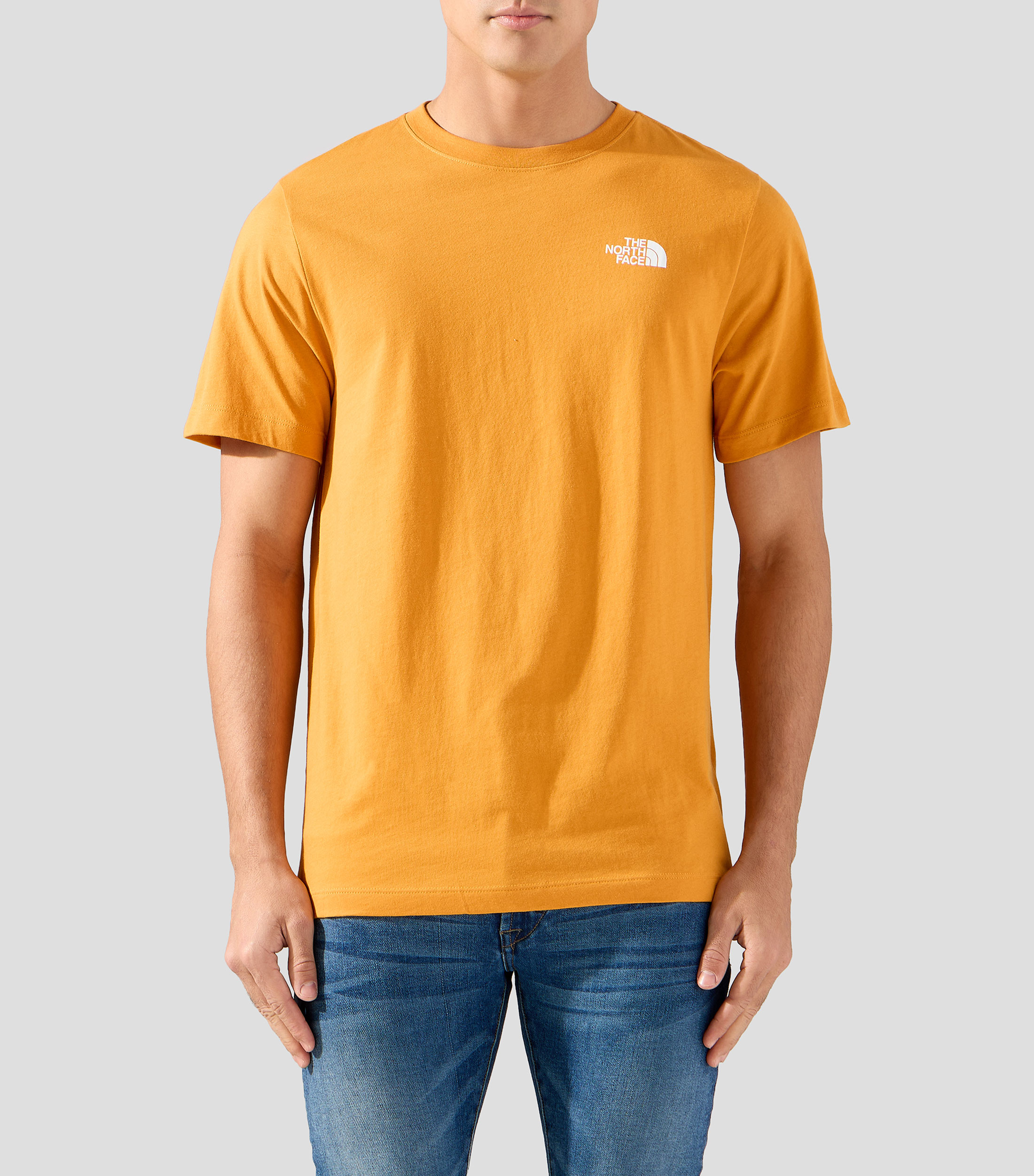 Playera cuello redondo manga corta estampada Hombre