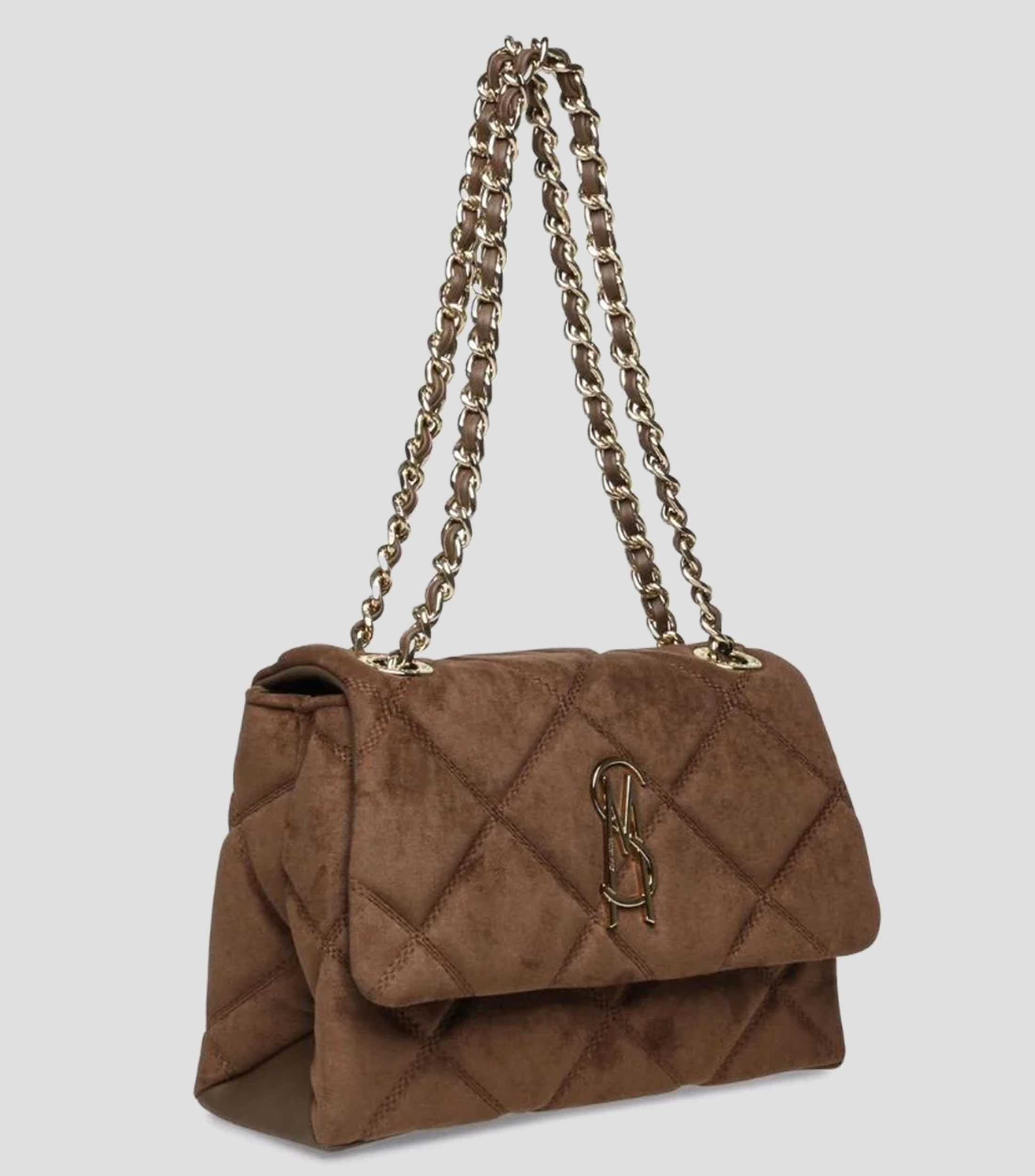 Bolsa satchel Bvolt-S capitonada Mujer