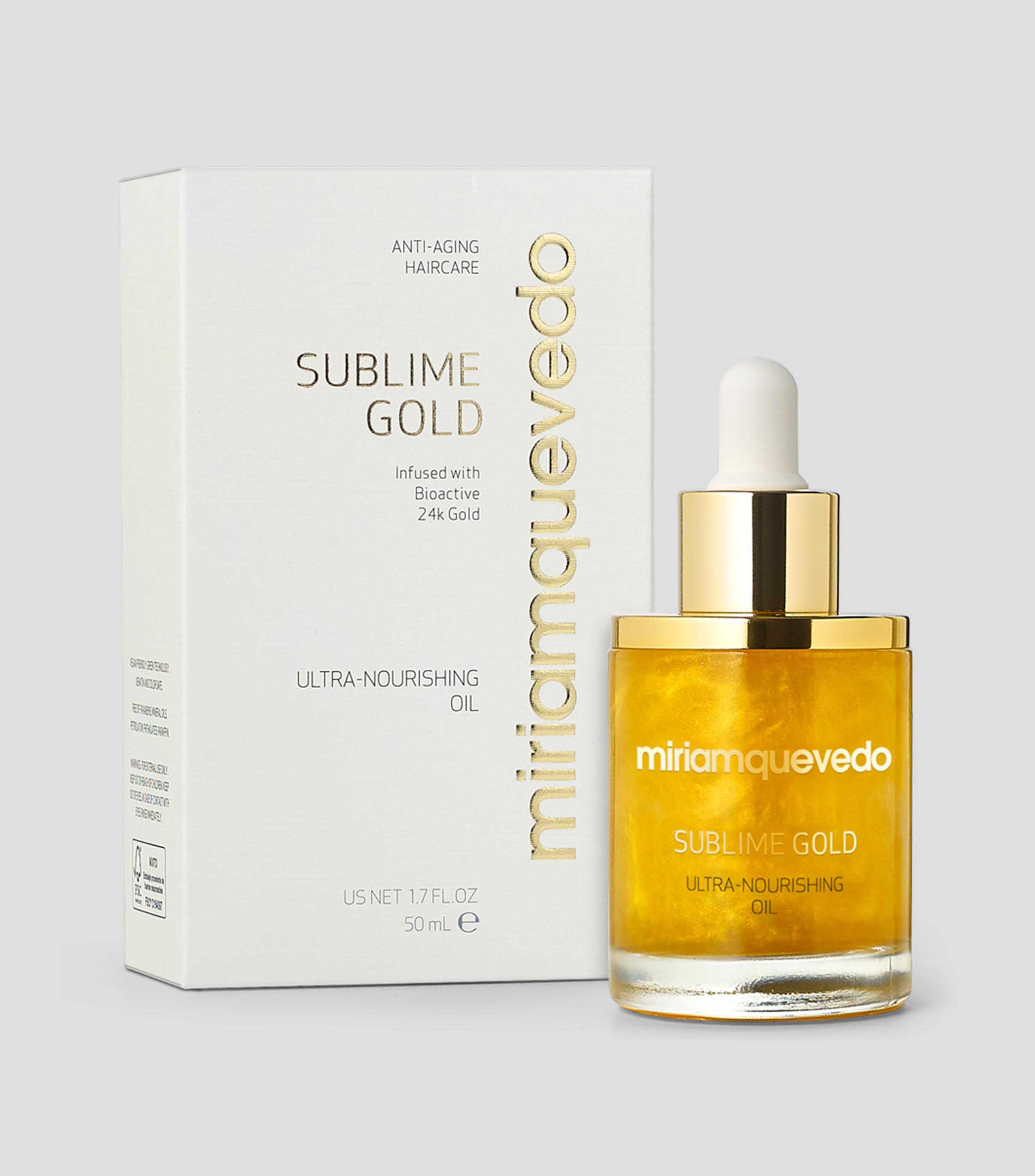Aceite capilar hidratante Sublime Gold Ultra-Nourishing Oil, 50 ml