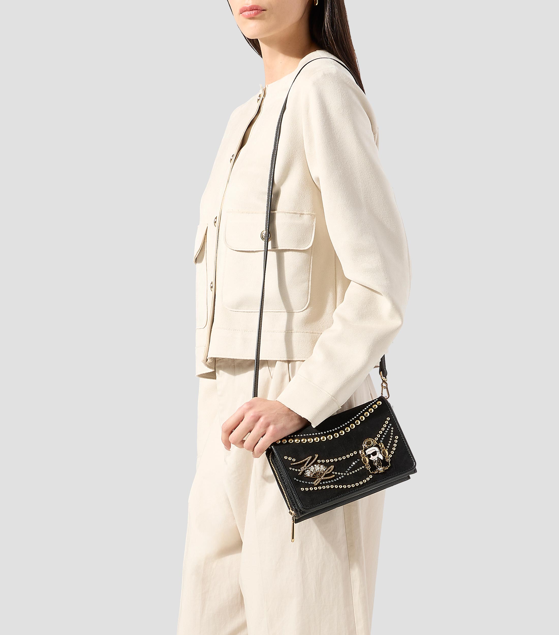 Bolsa Crossbody en piel Mujer