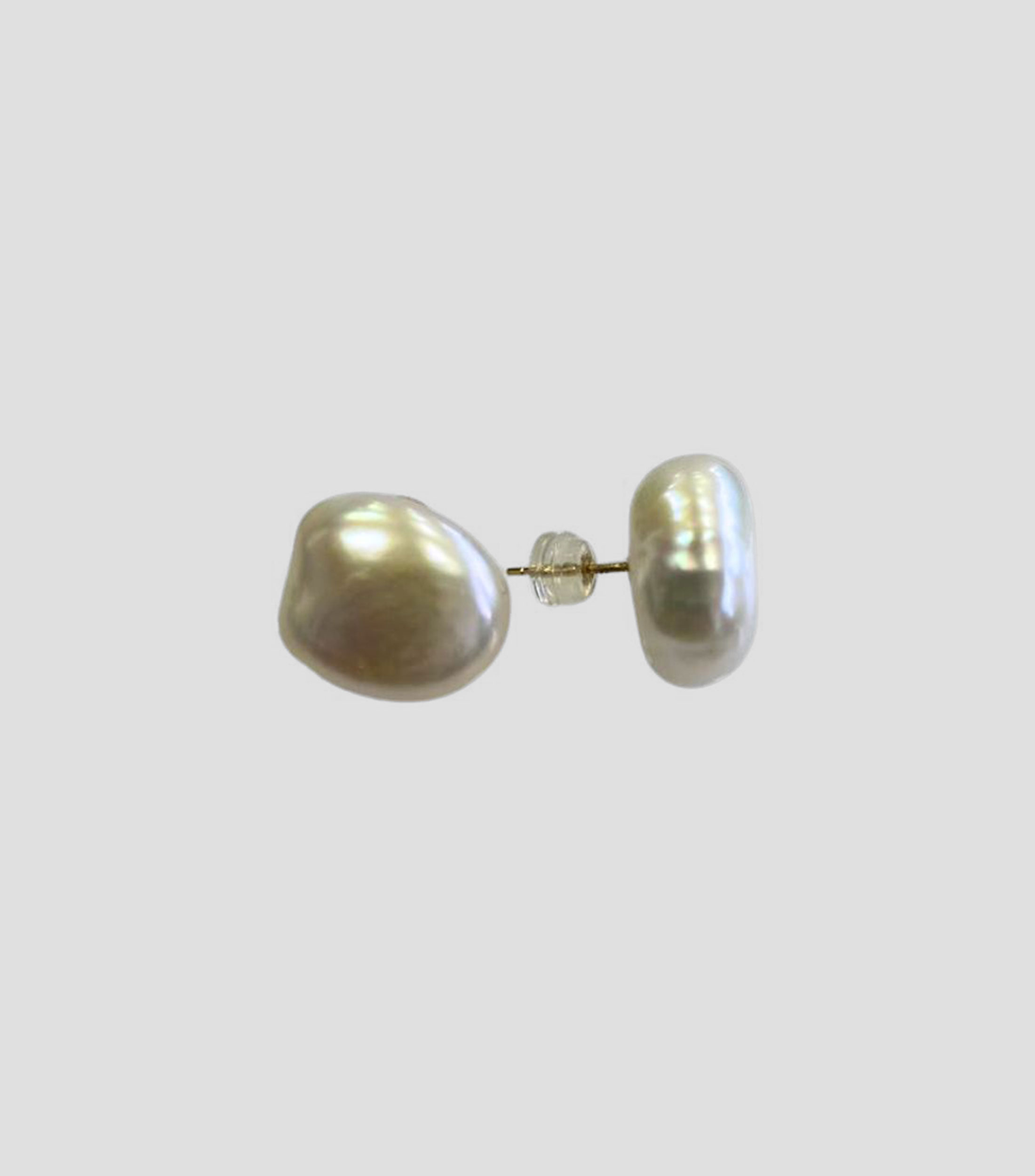 Aretes en oro amarillo de 14 Kilates con perla cultivada Mujer