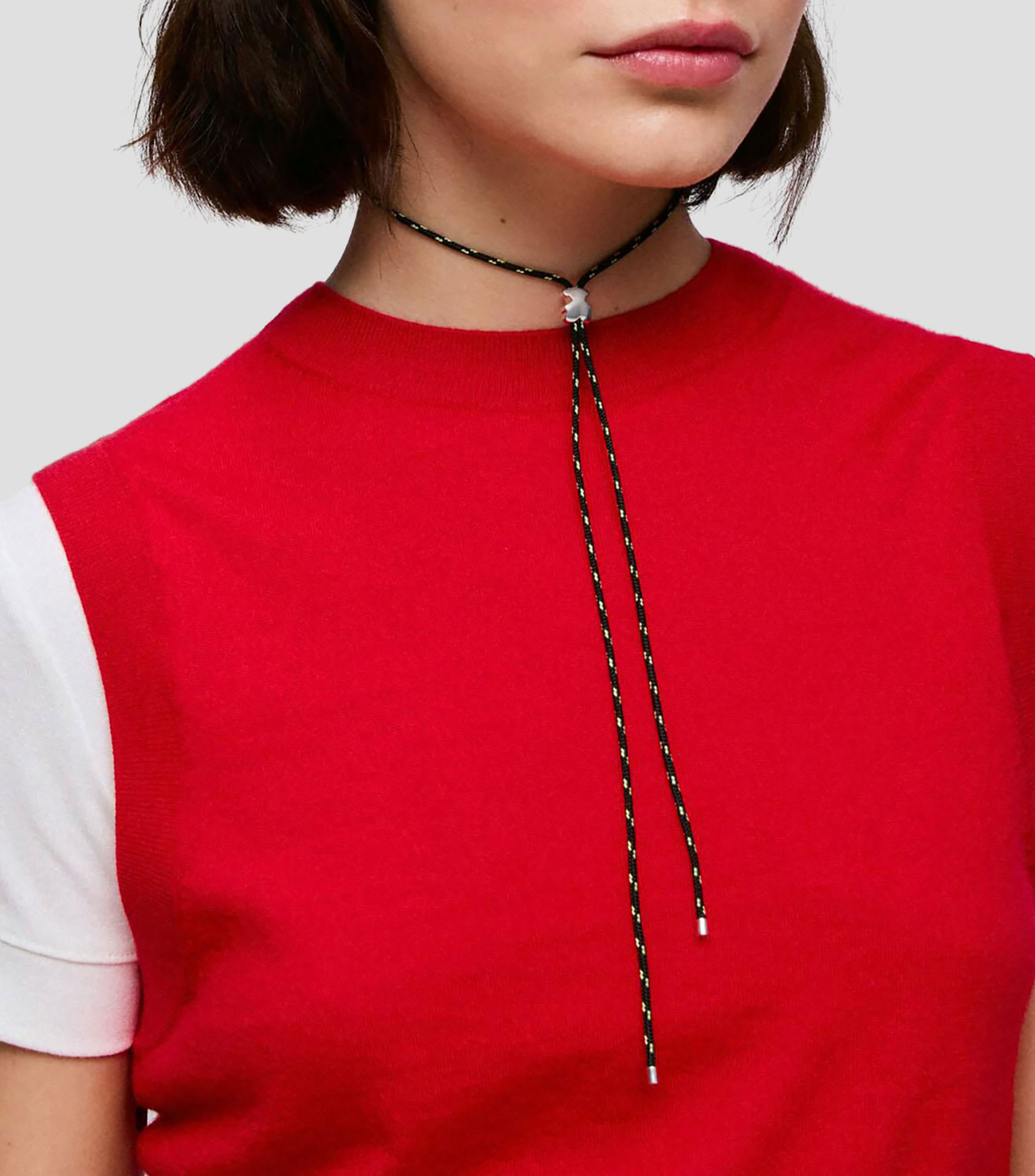 Collar Bold Motif con osito Mujer