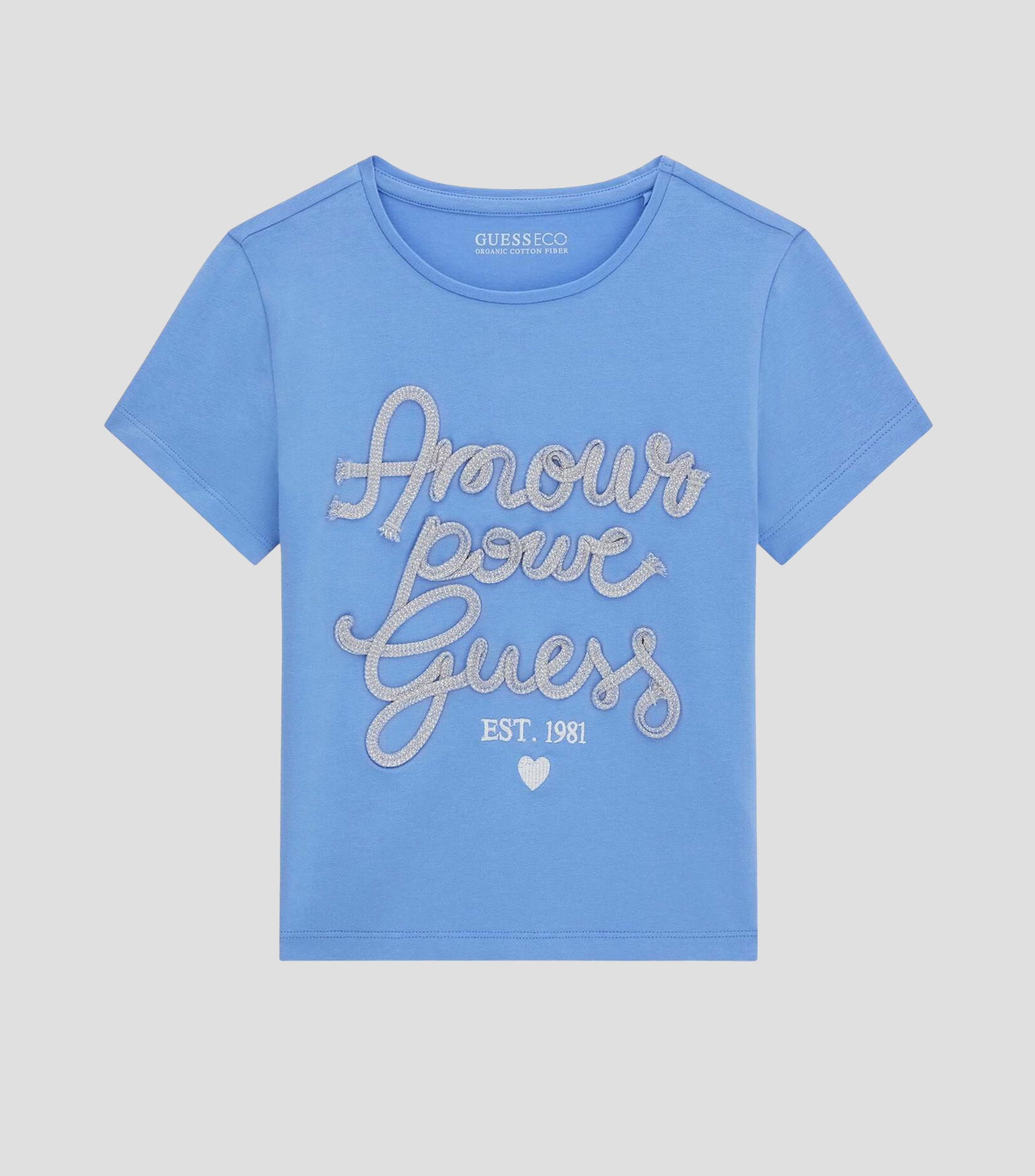 Playera cuello redondo manga corta fantasía Niña