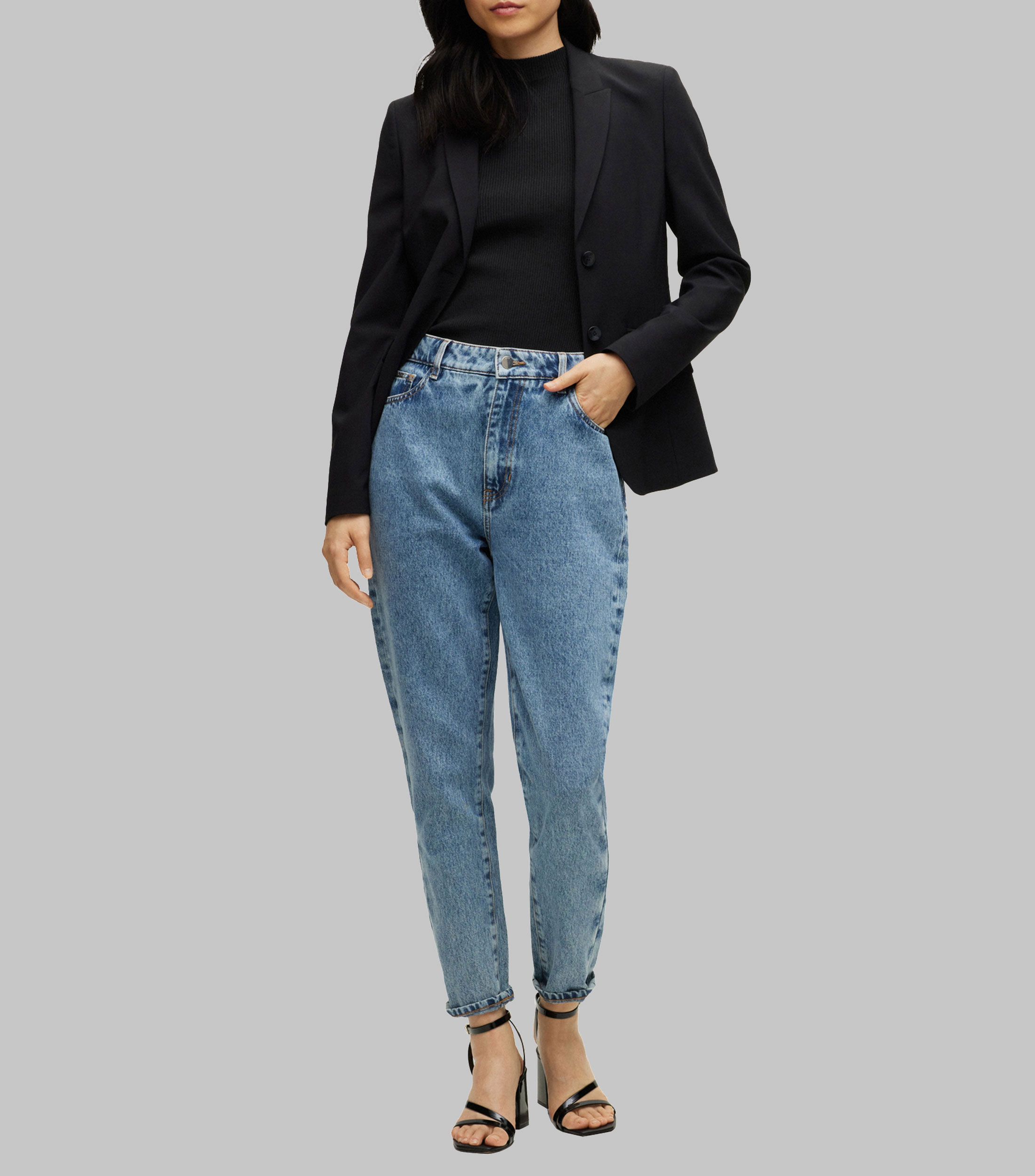 Blusa sin mangas Mujer
