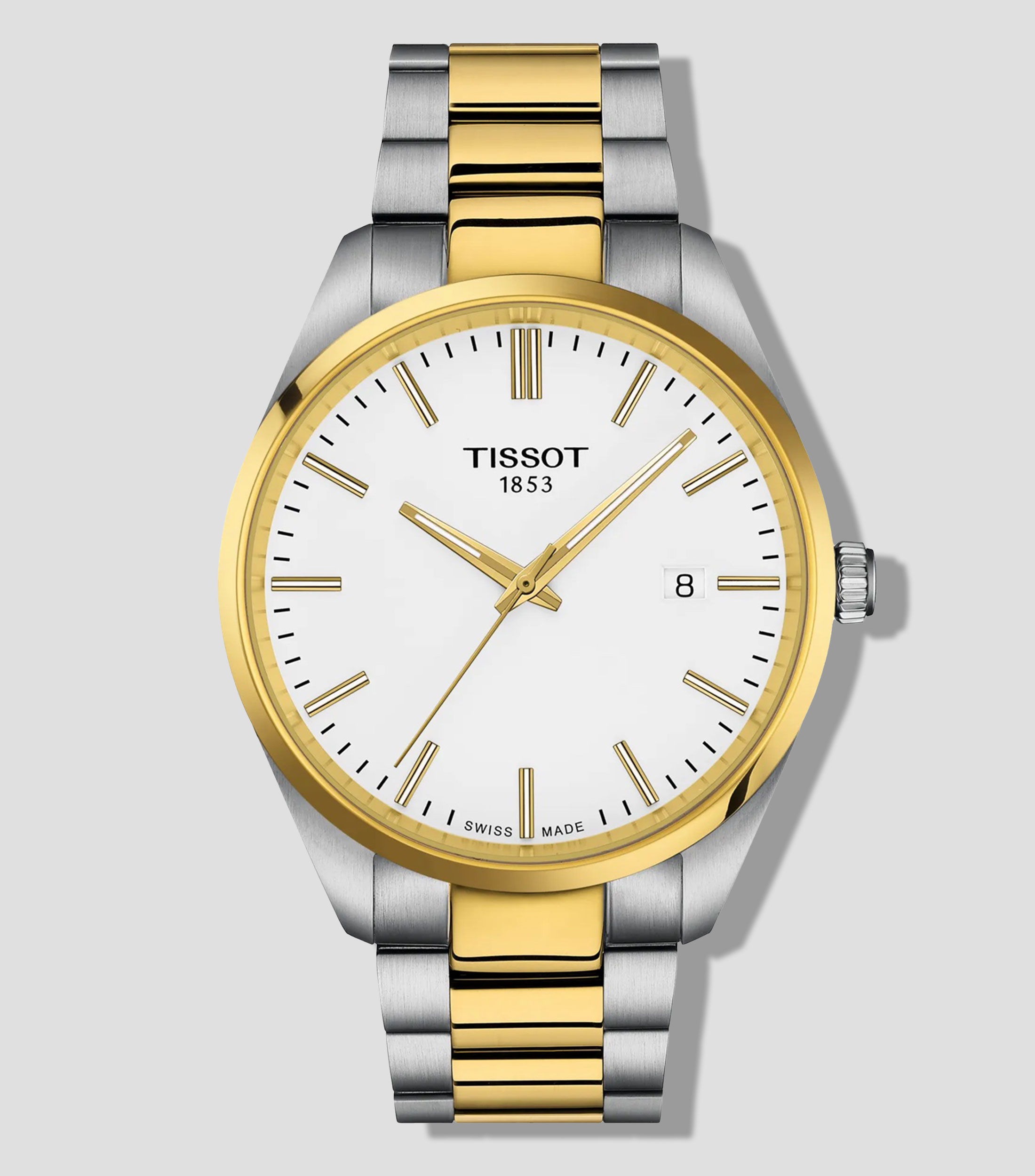 Reloj para Hombre PR 100 casual plateado, dorado